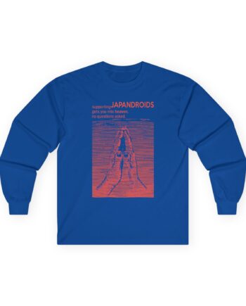 Supporting Japandroids Gets You Into Heaven No Questions Asked Unisex Ultra Cotton Long Sleeve Tee