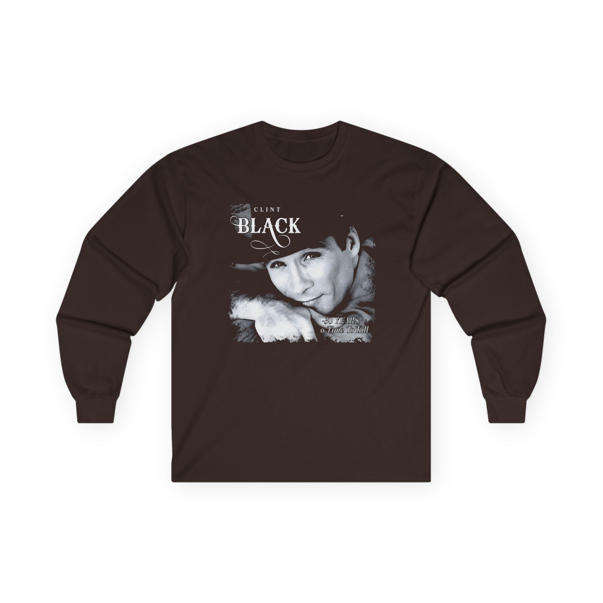 Clint Black No Time to Kill 30th Anniversary Unisex Ultra Cotton Long Sleeve Tee