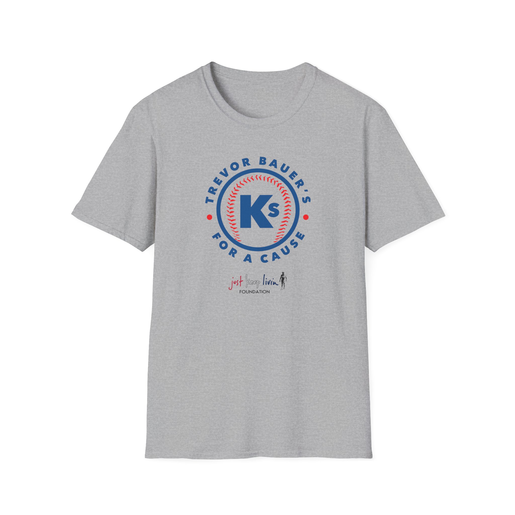Trevor Bauer’s Ks for a Cause Unisex Softstyle T-Shirt