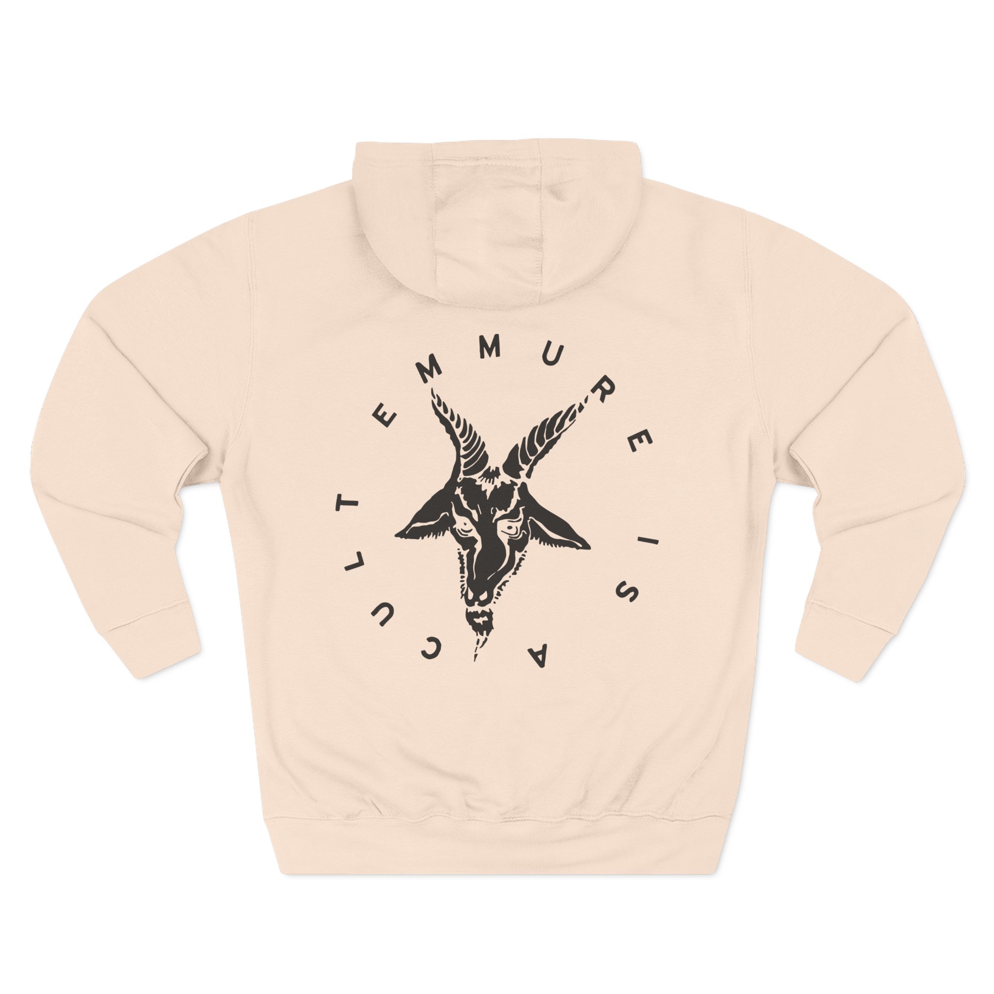 Emmure Cult Teal Bleach Three-Panel Fleece Hoodie