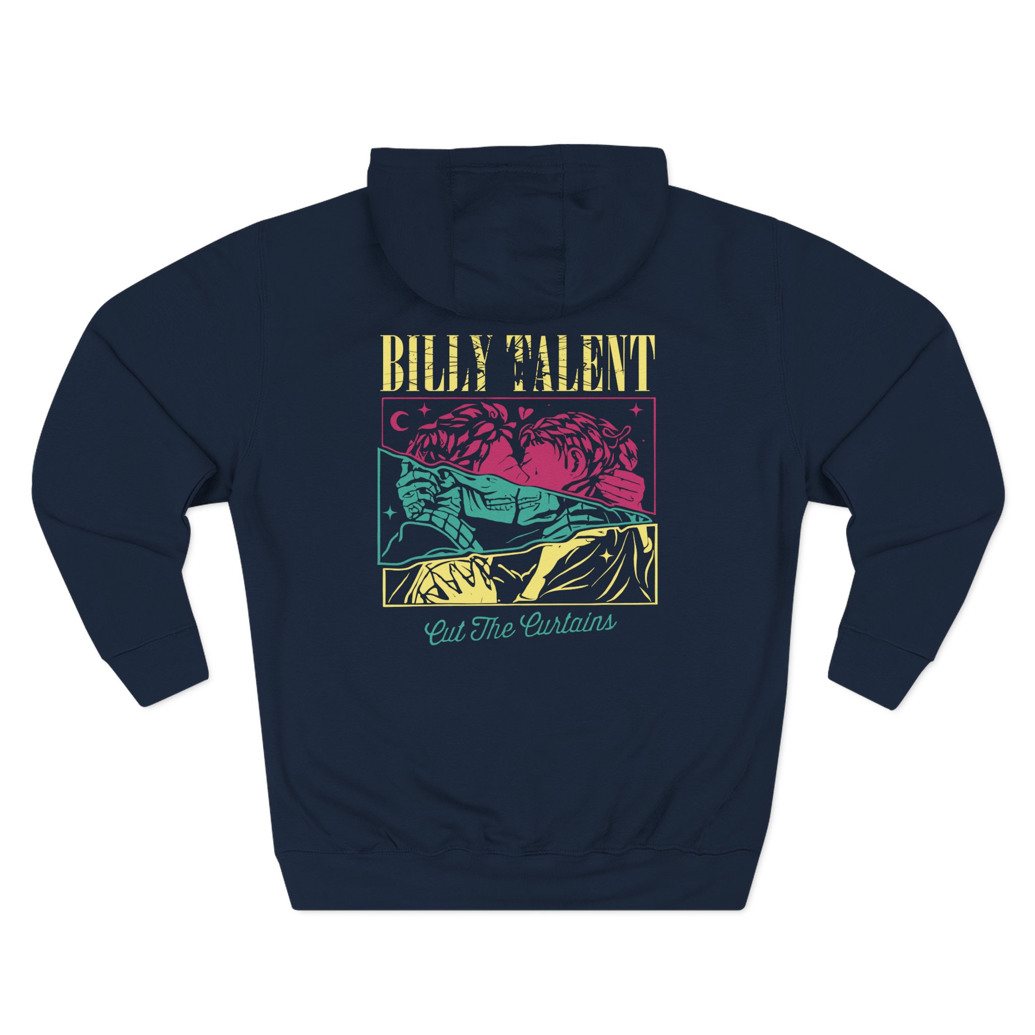 Billy Talent Cut the Curtains Three-Panel Fleece Hoodie