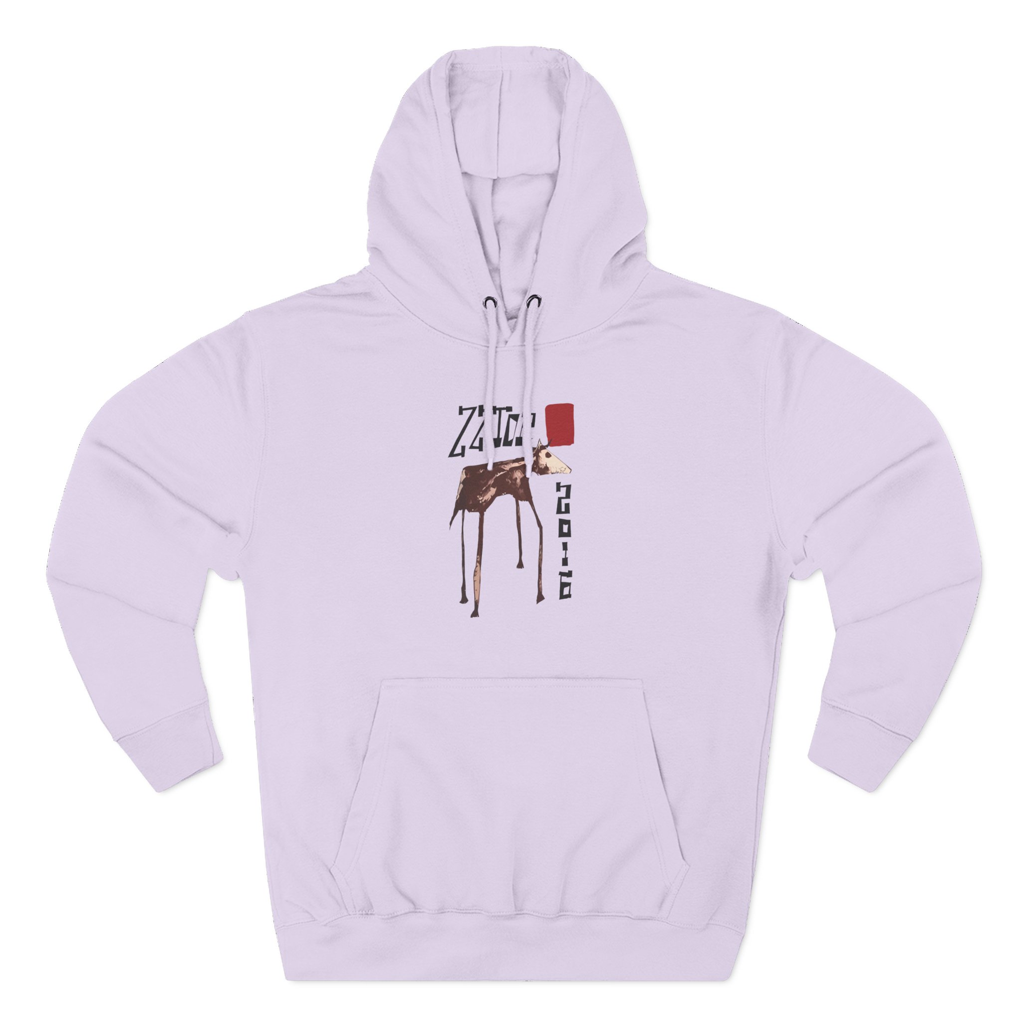 Zz Top Three-Panel Fleece Hoodie