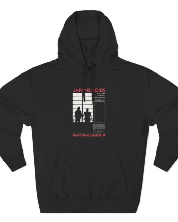 Japandroids Three-Panel Fleece Hoodie