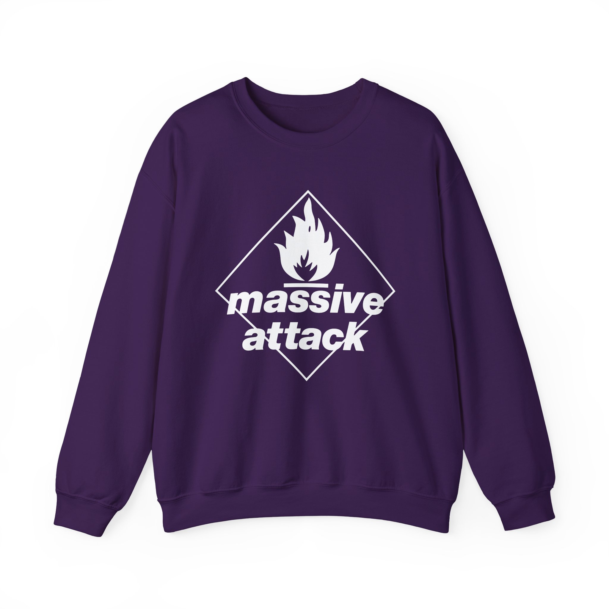 Massive Attack Blue Lines Unisex Heavy Blendâ„¢ Crewneck Sweatshirt