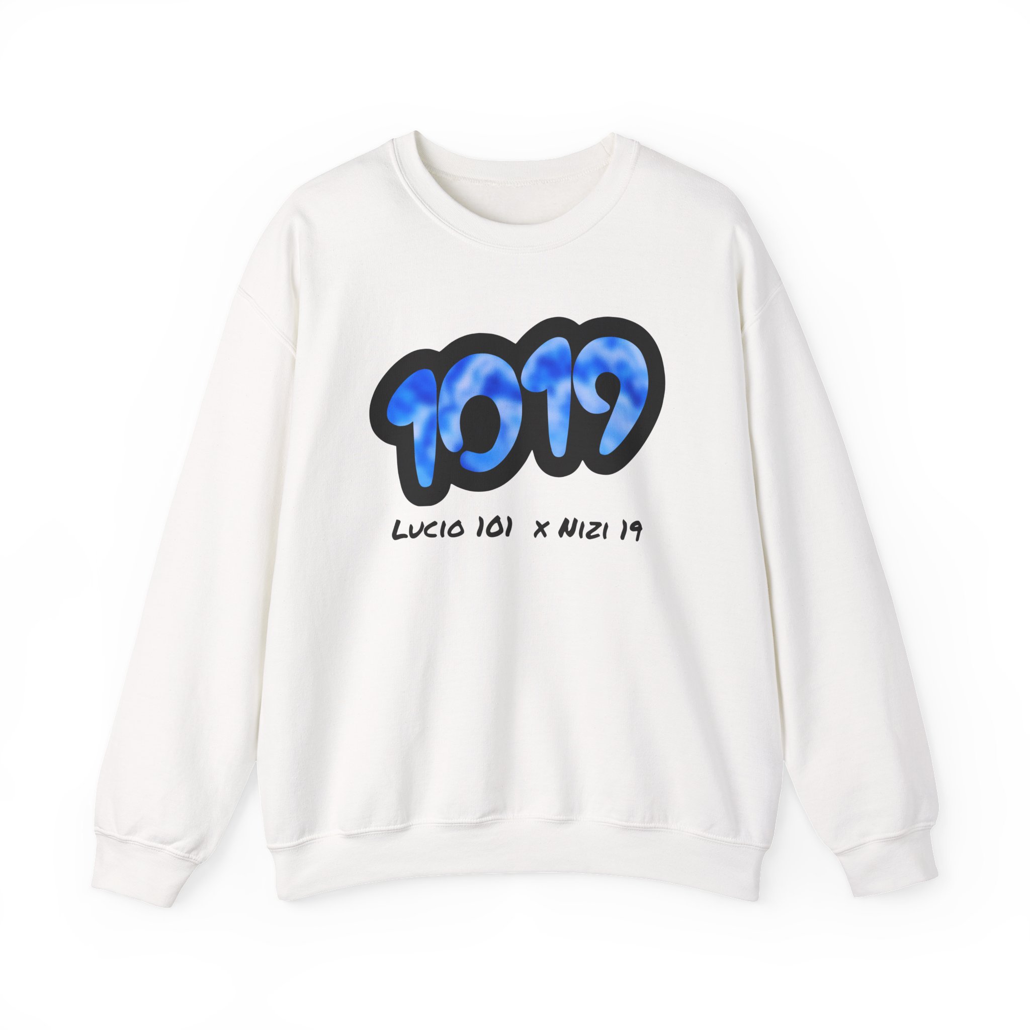 Lucio 101 x Nizi 19 Unisex Heavy Blendâ„¢ Crewneck Sweatshirt