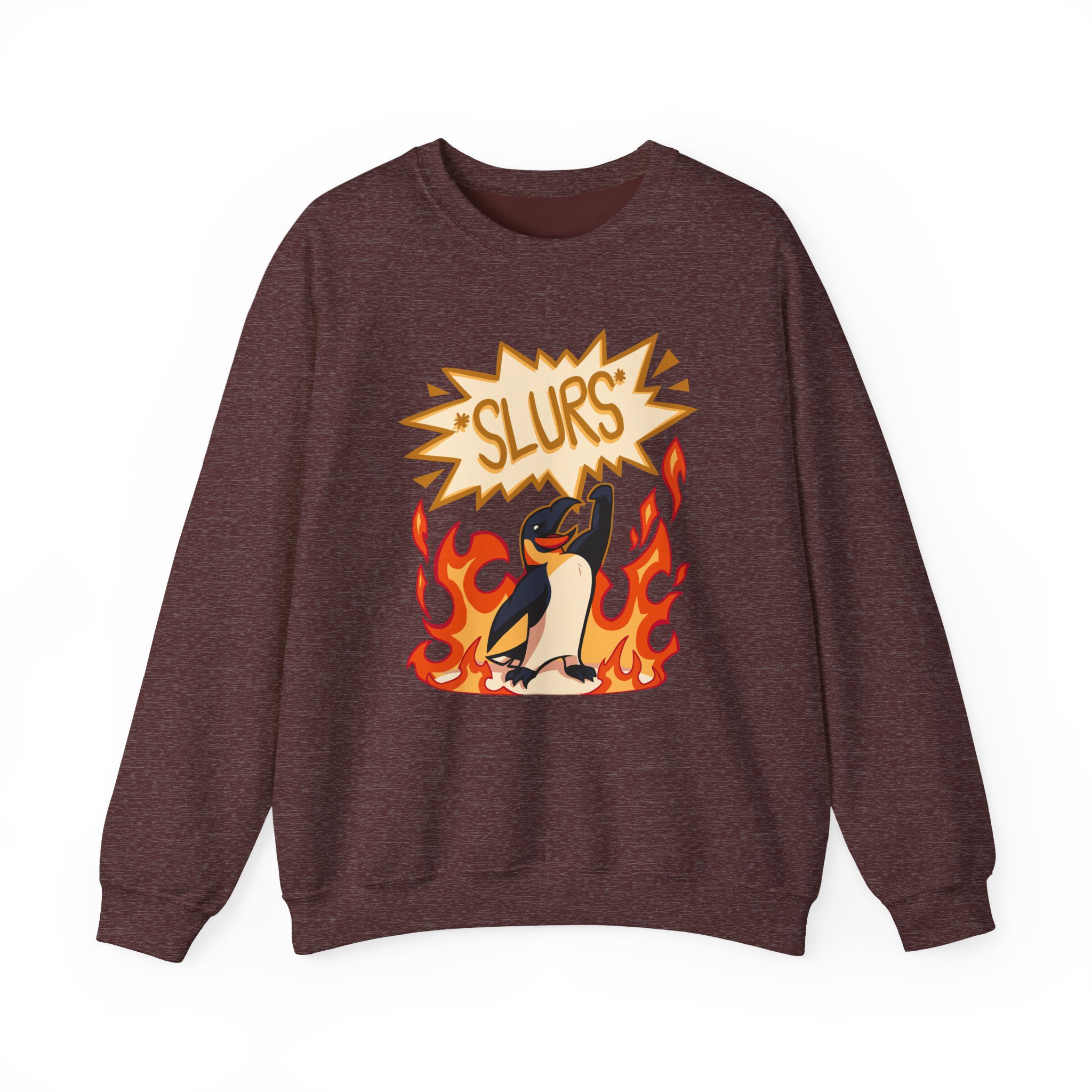 Vivziepop Slurs Unisex Heavy Blendâ„¢ Crewneck Sweatshirt