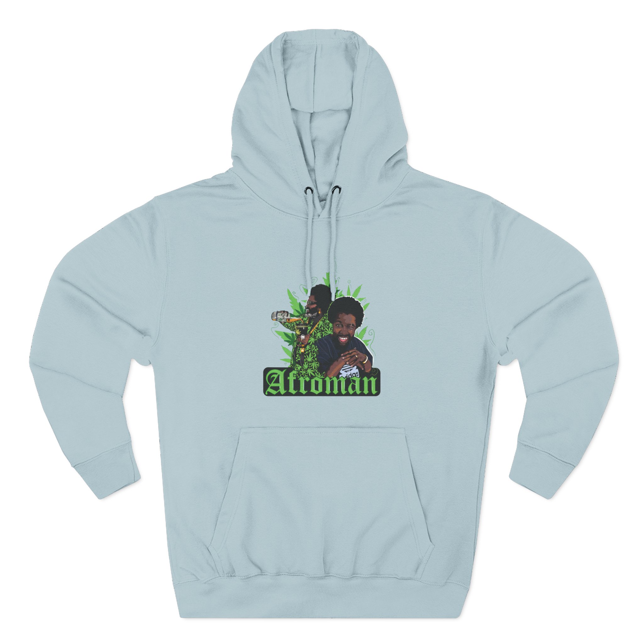 Afroman version 3 Three-Panel Fleece Hoodie