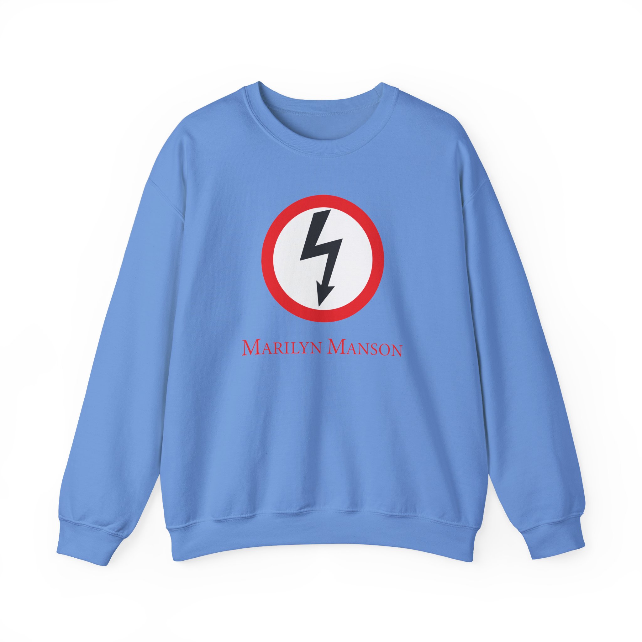 Marilyn Manson Unisex Heavy Blendâ„¢ Crewneck Sweatshirt