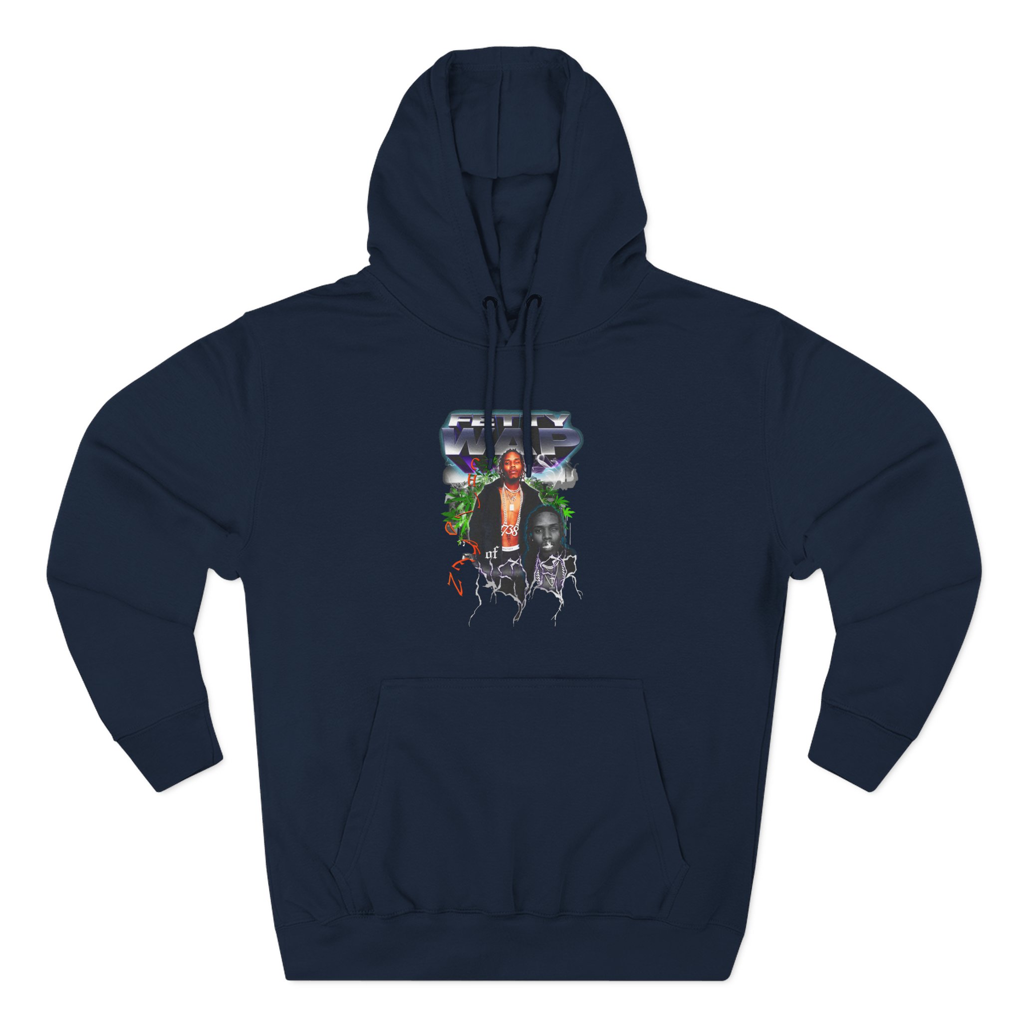 Fetty Wap Three-Panel Fleece Hoodie