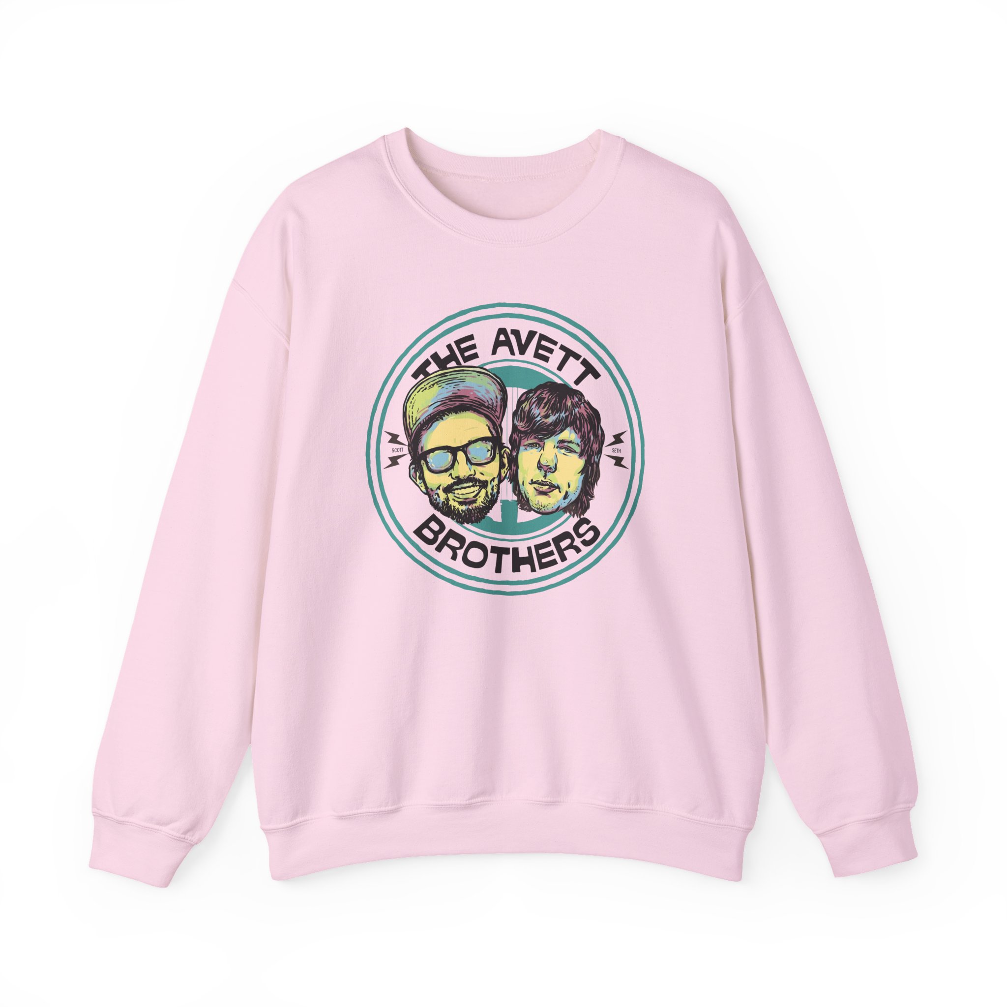 Avett Brothers Kid's Home Tour Unisex Heavy Blendâ„¢ Crewneck Sweatshirt