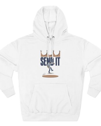 Trevor Bauer Send It  Three-Panel Fleece Hoodie