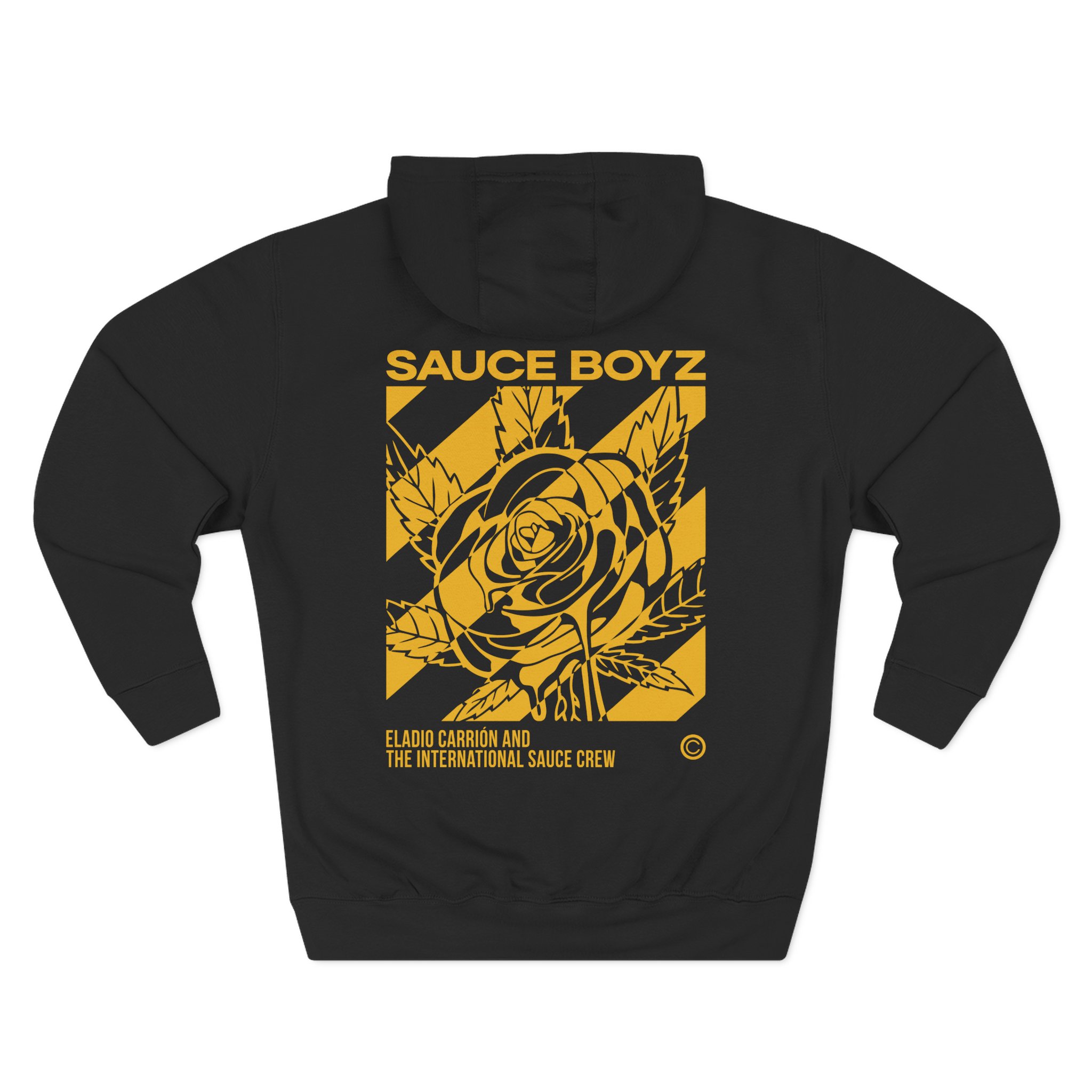 Eladio Carrion Sauce Boyz Three-Panel Fleece Hoodie
