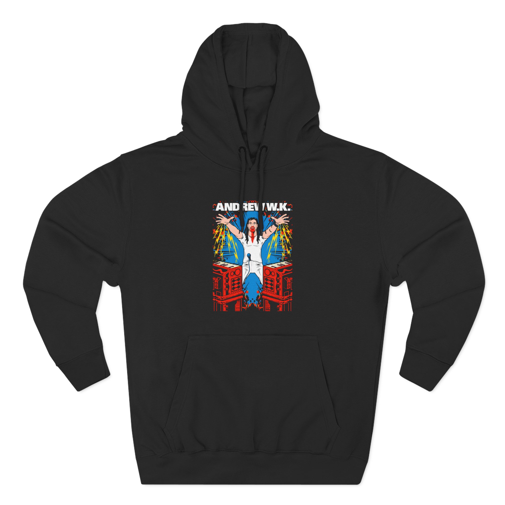 Andrew Wk Sorcery Three-Panel Fleece Hoodie