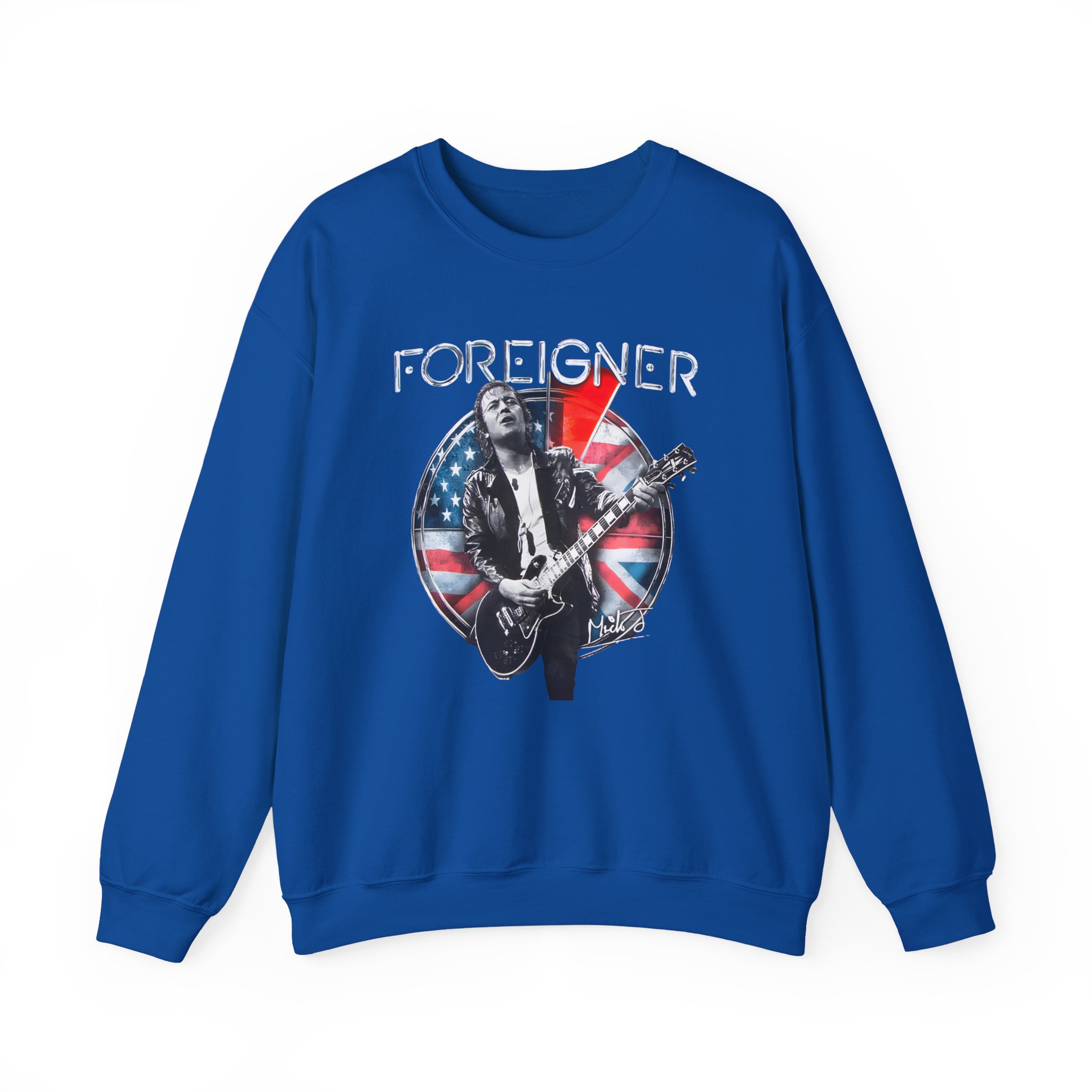 Foreigner Mick Jones Unisex Heavy Blendâ„¢ Crewneck Sweatshirt