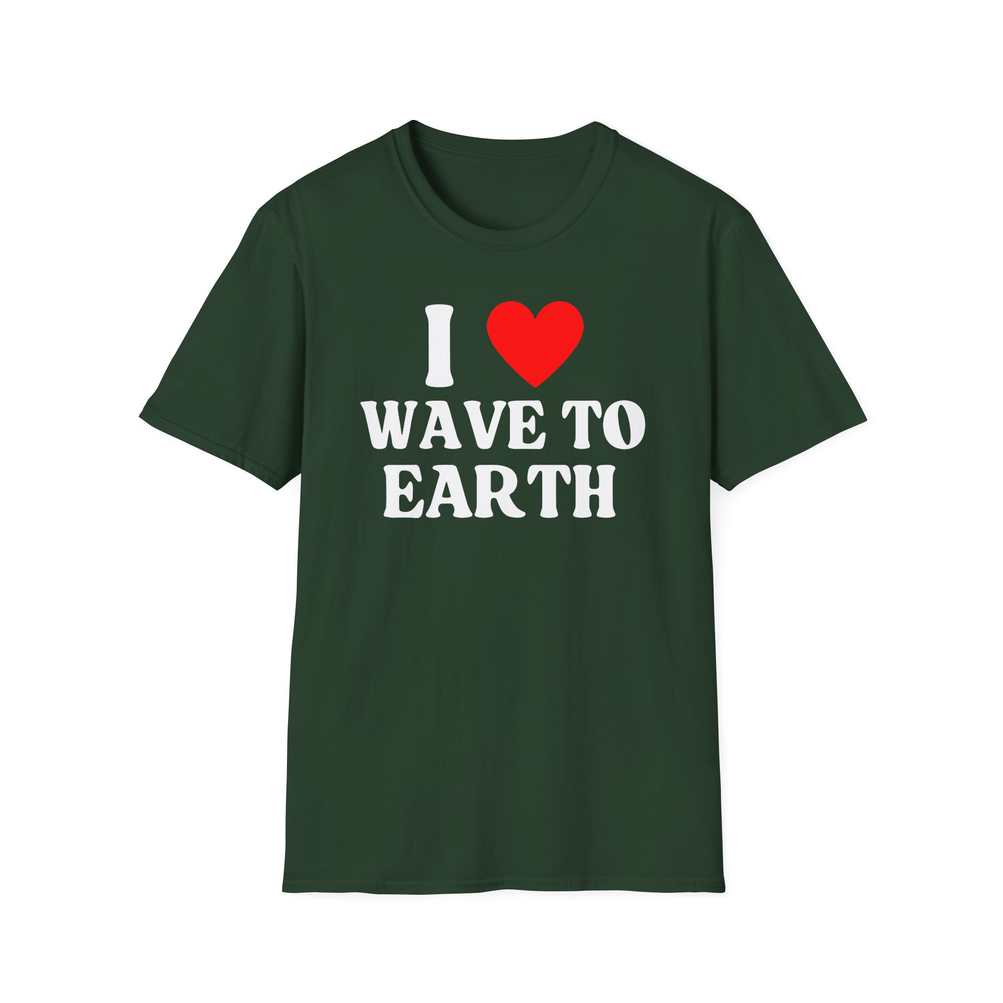 I Love Wave to Earth Unisex Softstyle T-Shirt