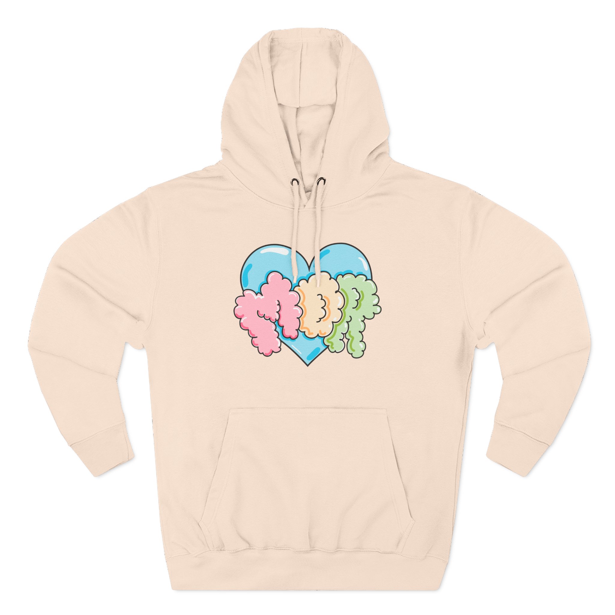 Feid Three-Panel Fleece Hoodie