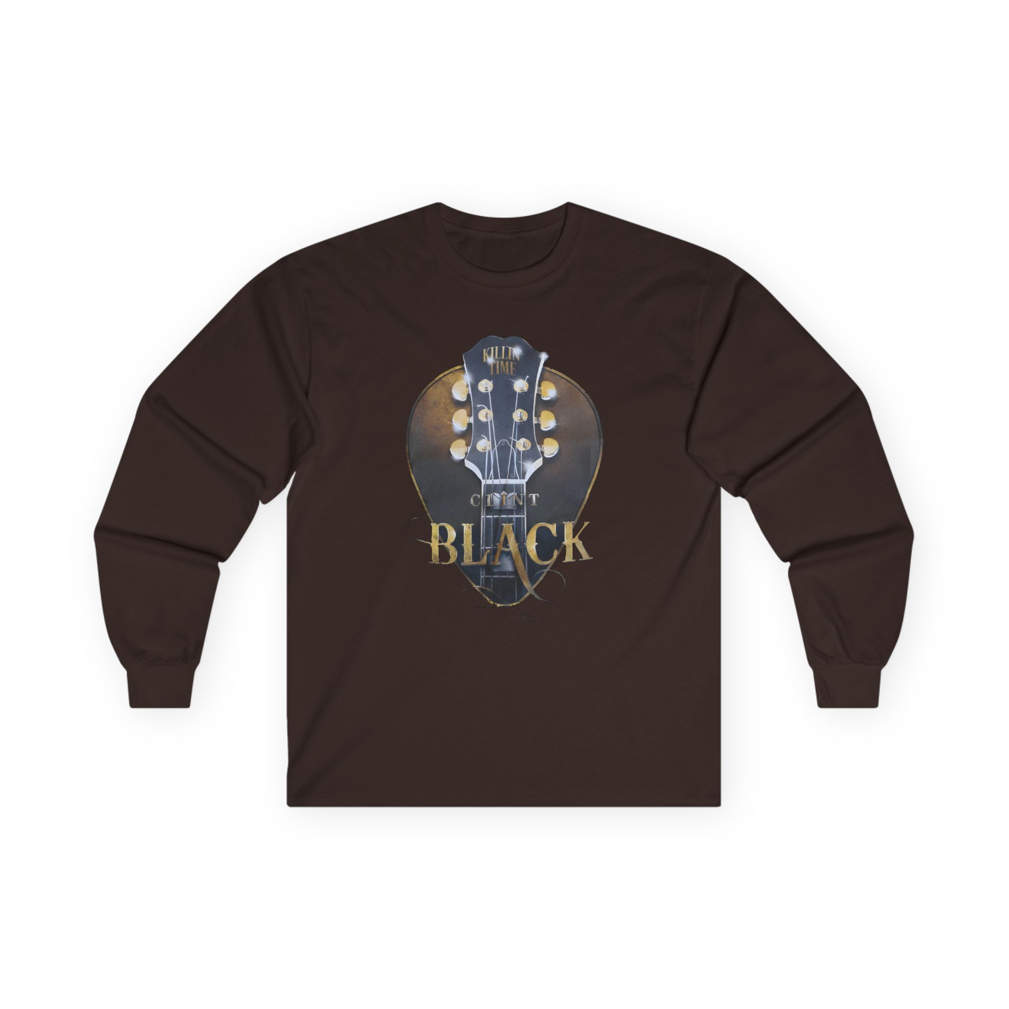 Clint Black Headstock Unisex Ultra Cotton Long Sleeve Tee