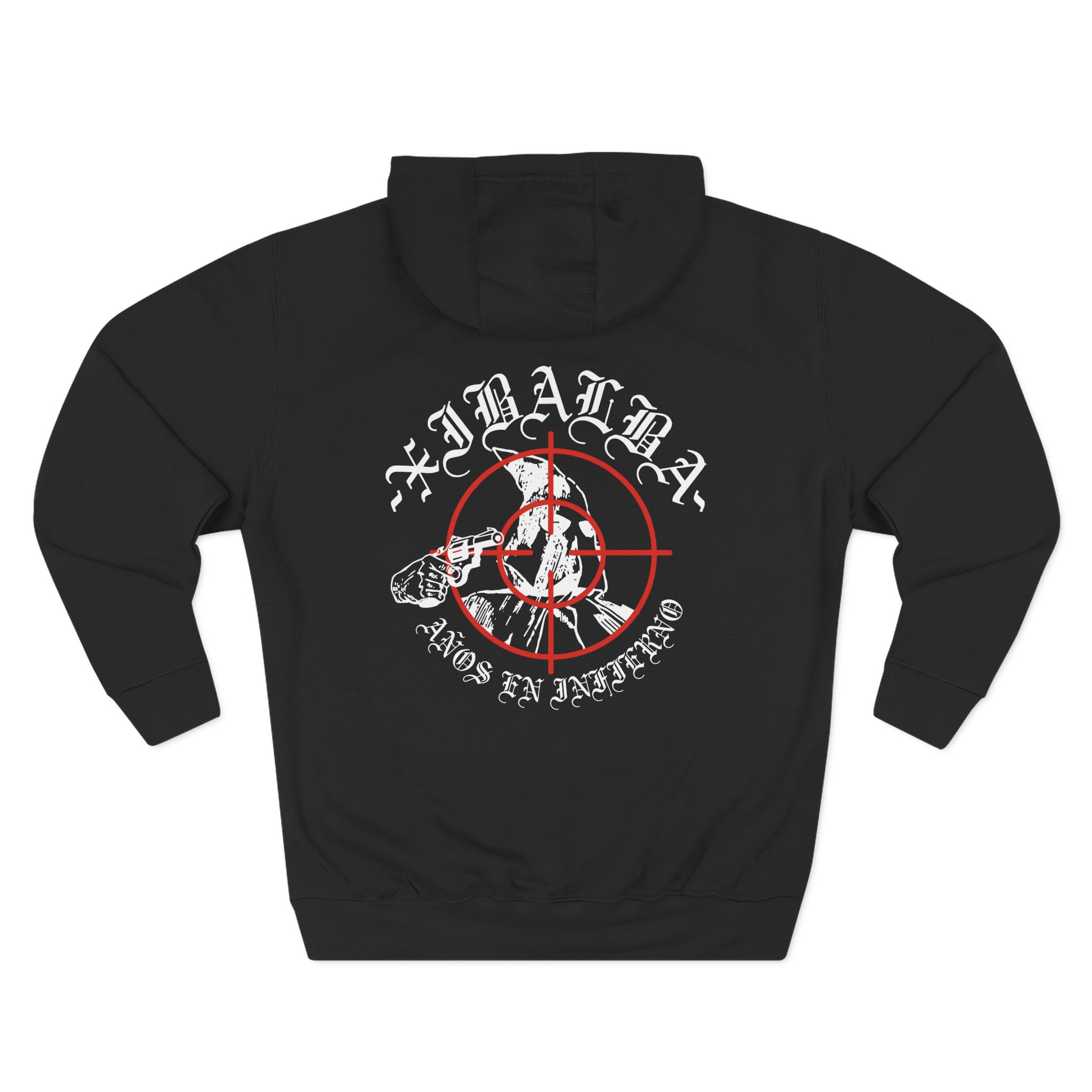 Xibalba No Mercy Three-Panel Fleece Hoodie