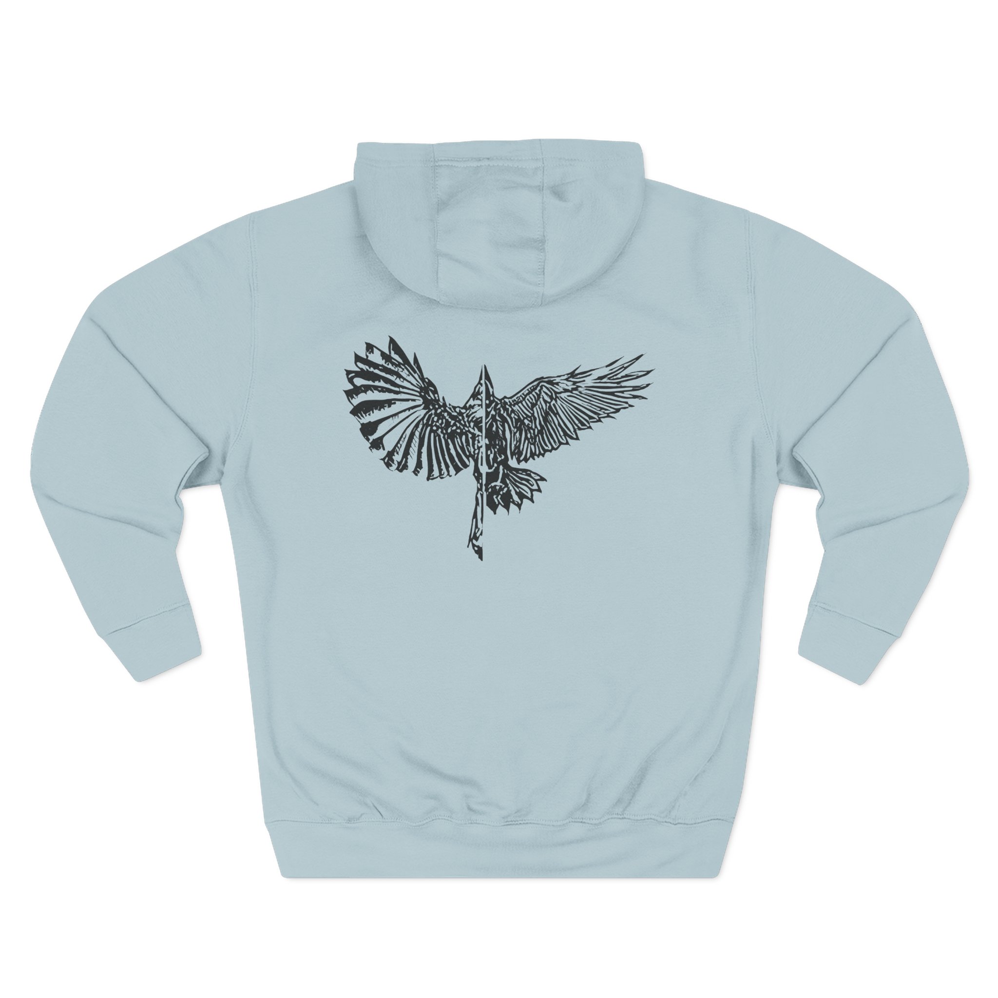 Hardy Three-Panel Fleece Hoodie