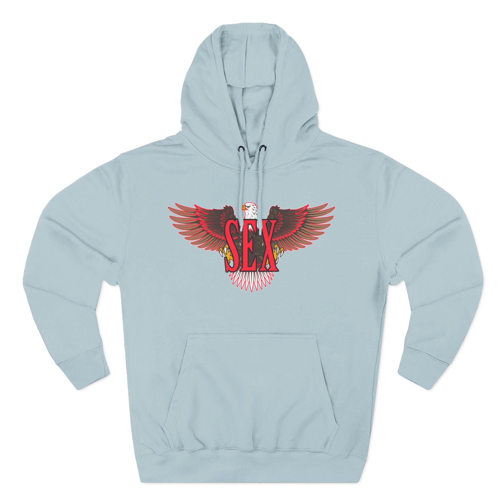 Sexmane Three-Panel Fleece Hoodie