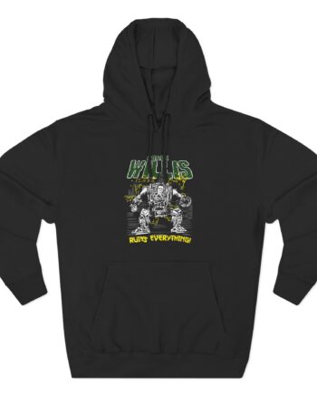 Melvins Three-Panel Fleece Hoodie