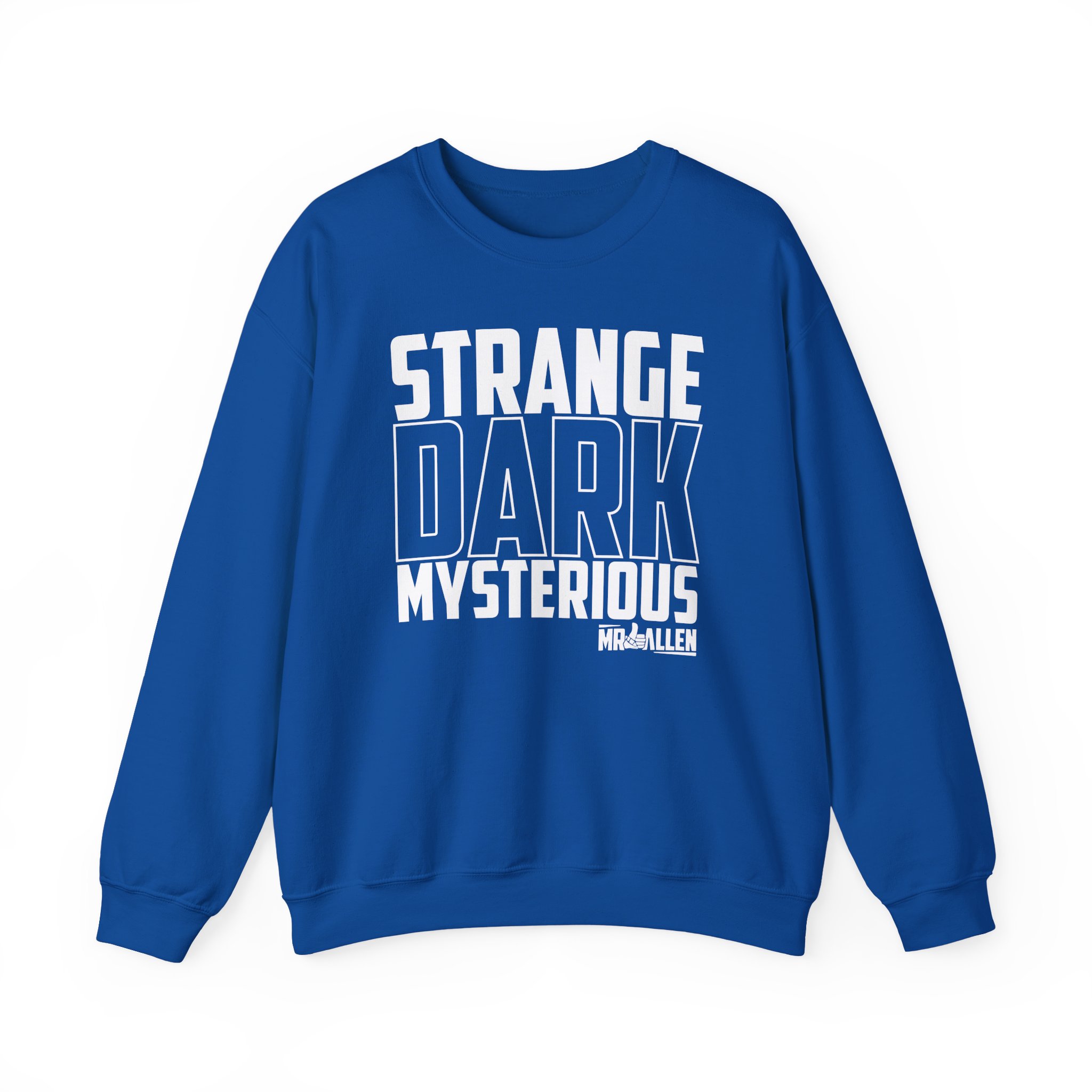 Mrballen Strange Dark Mysterious Unisex Heavy Blendâ„¢ Crewneck Sweatshirt