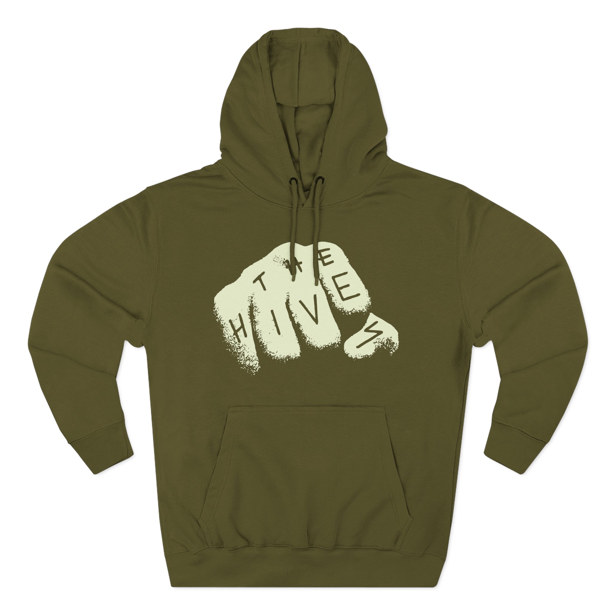 The Hives Fist Three-Panel Fleece Hoodie