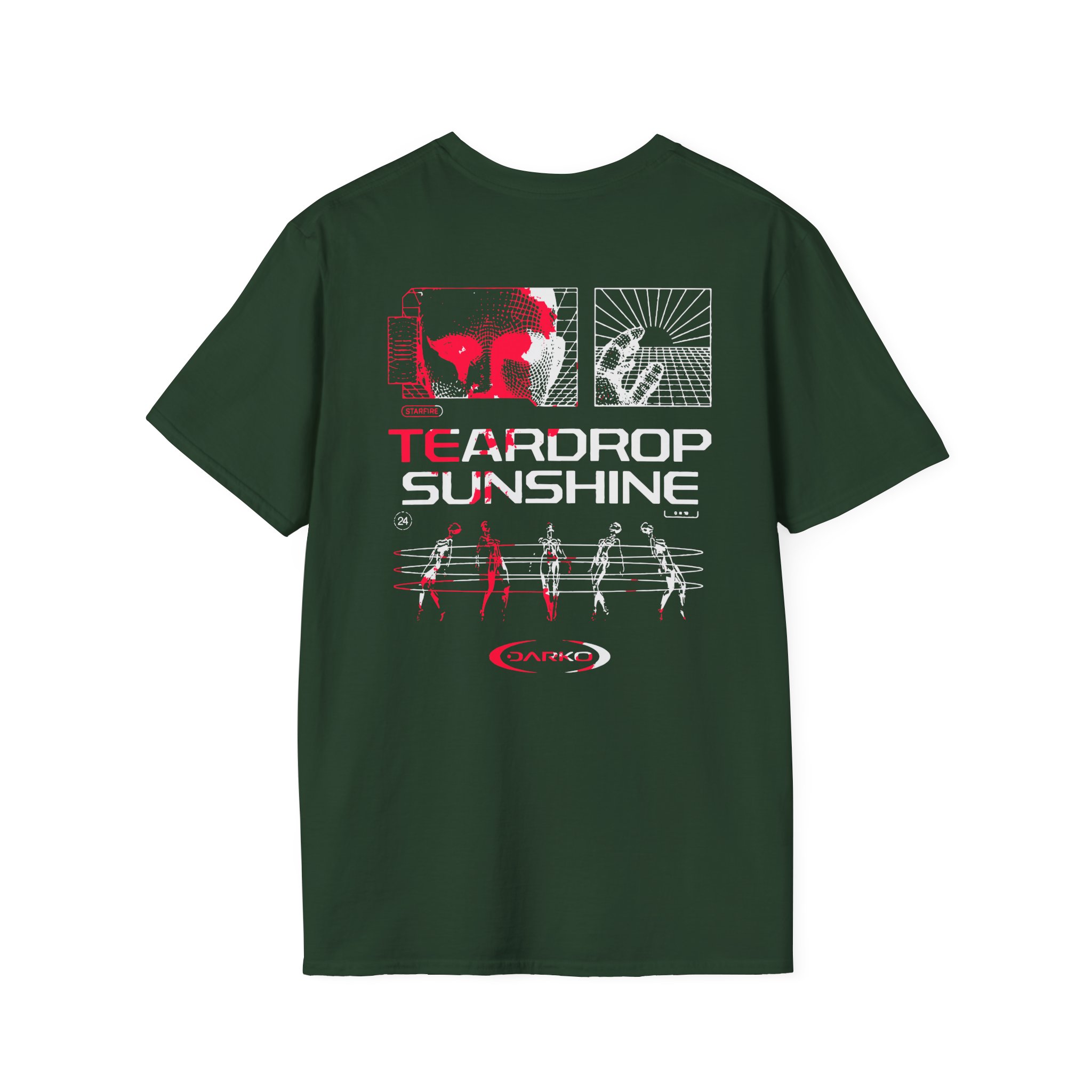 Darko Teardrop Sunshine Unisex Softstyle T-Shirt