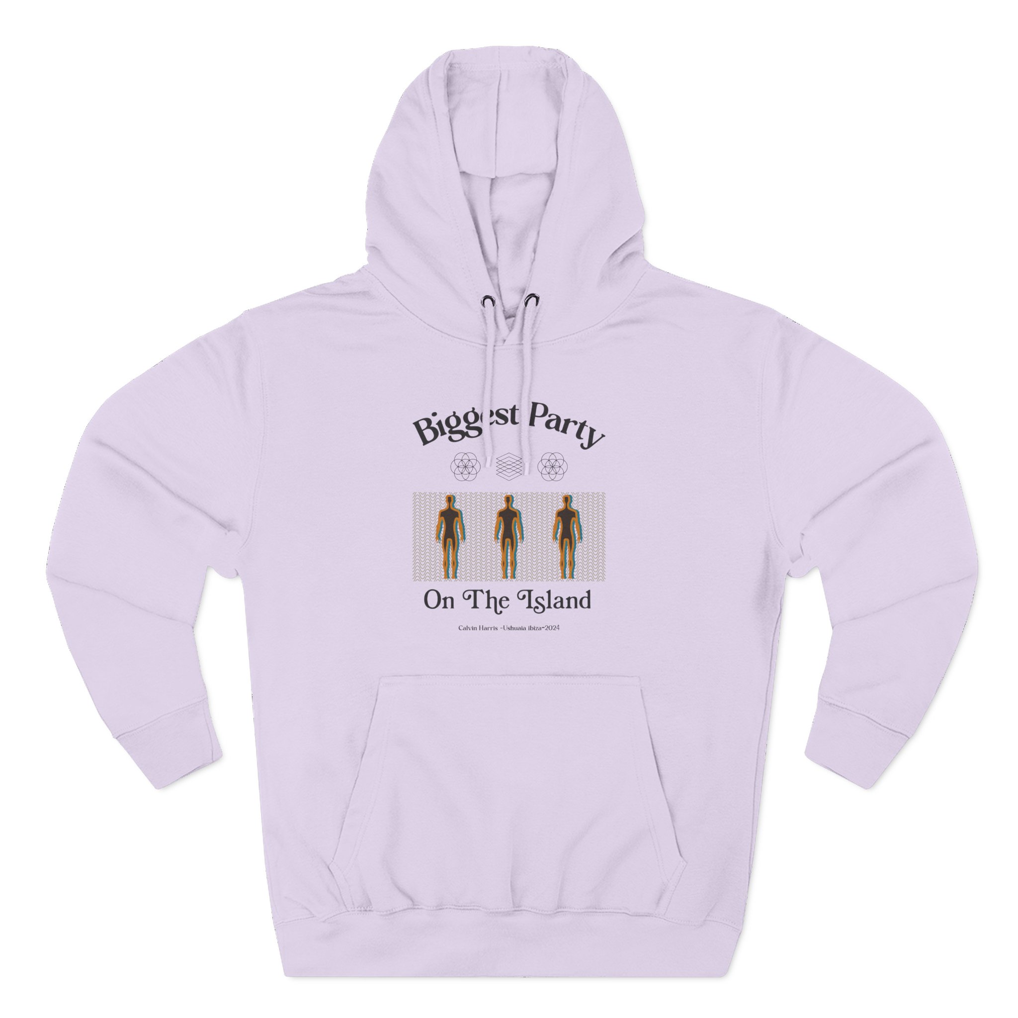 Calvin Harris Ushuaia Higher Island Party Three-Panel Fleece Hoodie