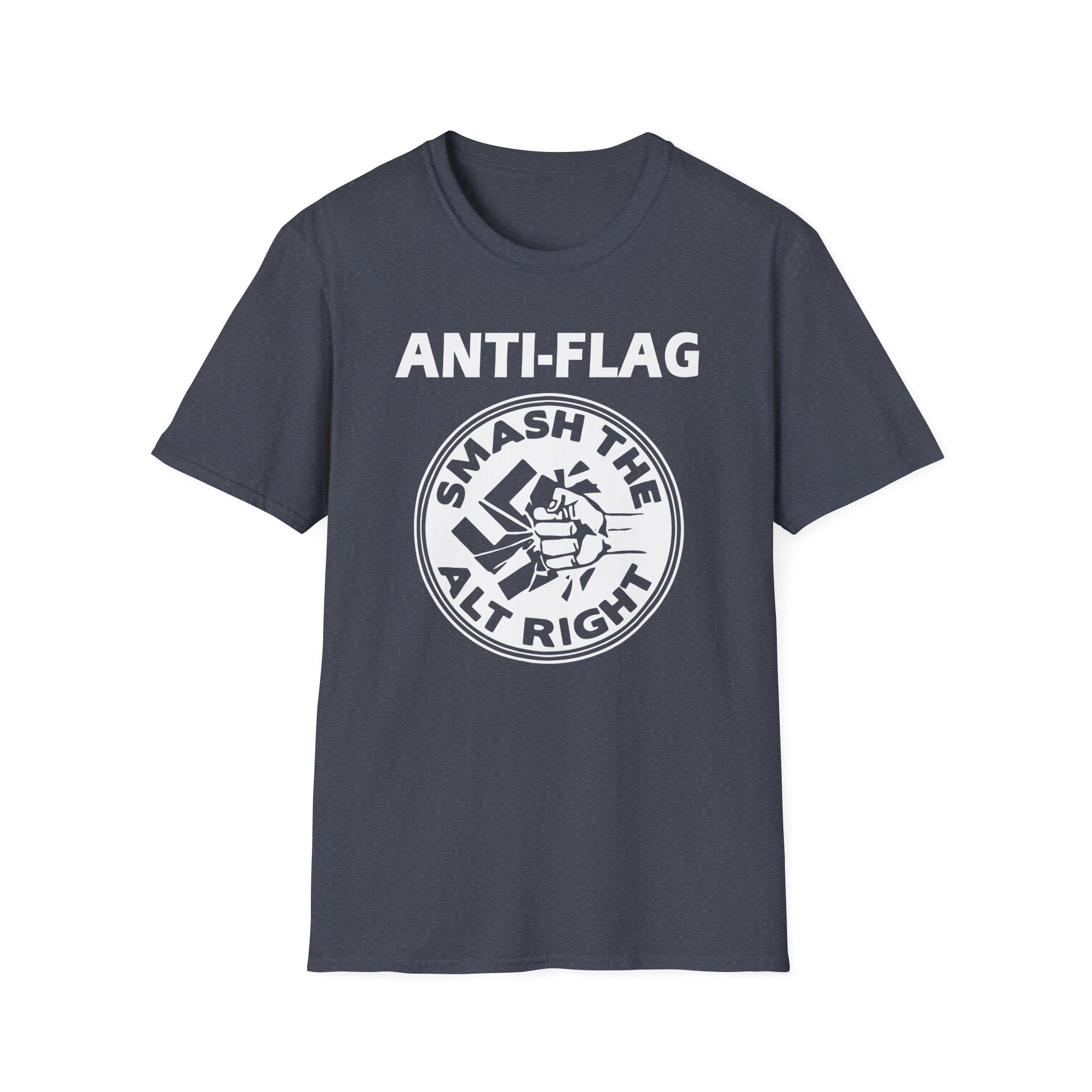 Anti Flag Smash the Alt Right Unisex Softstyle T-Shirt