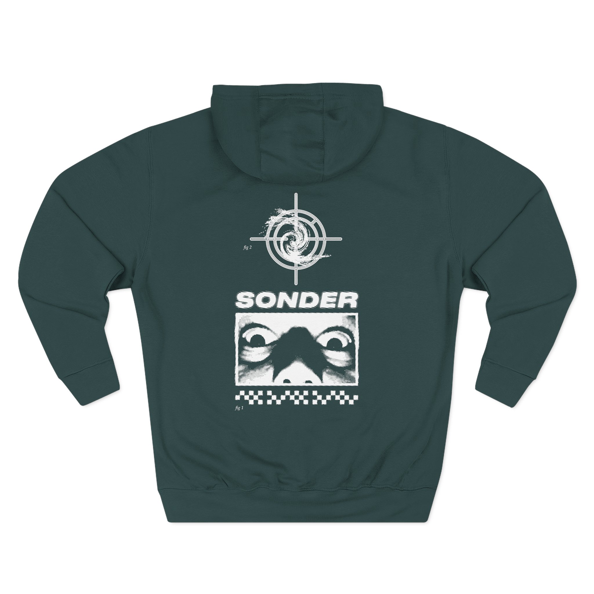 Sonder Three-Panel Fleece Hoodie