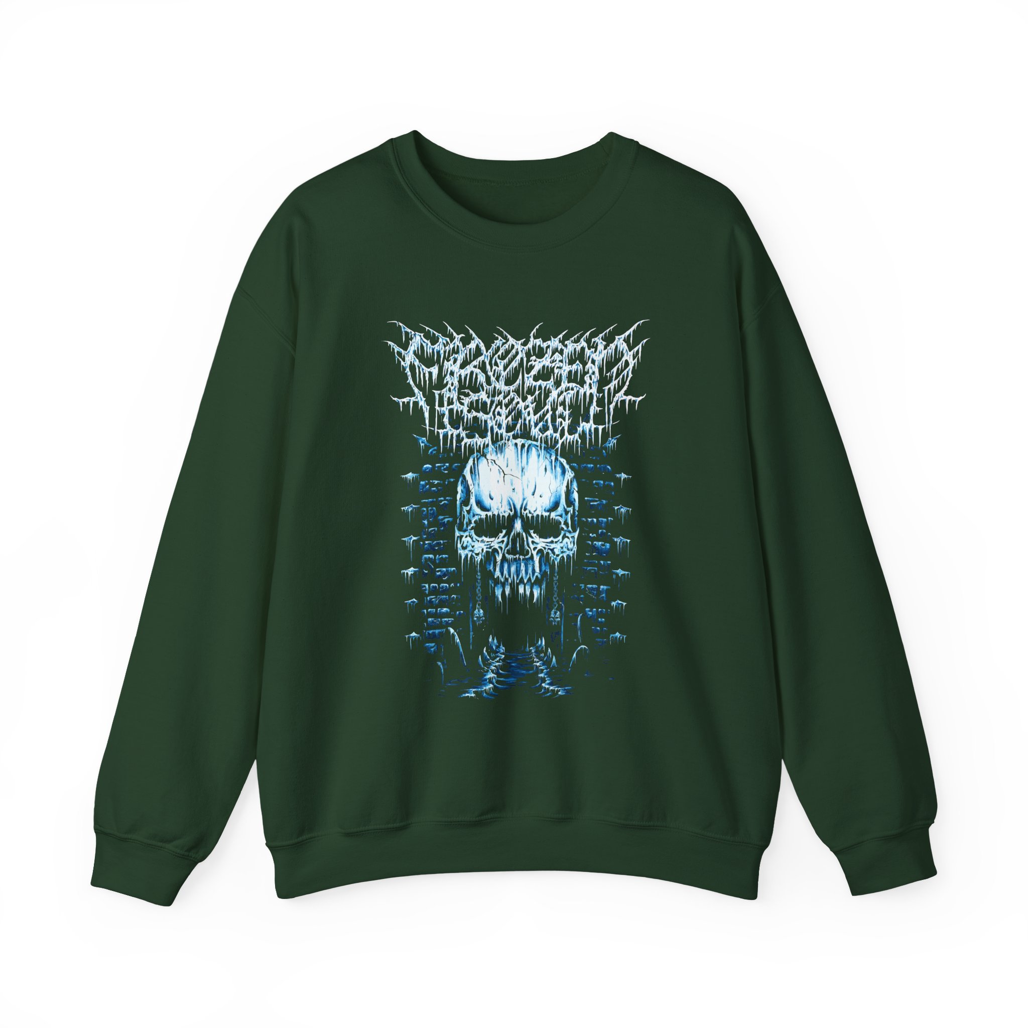 Frozen Soul Doom Frost Unisex Heavy Blendâ„¢ Crewneck Sweatshirt