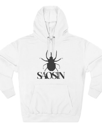 Saosin Logo Three-Panel Fleece Hoodie