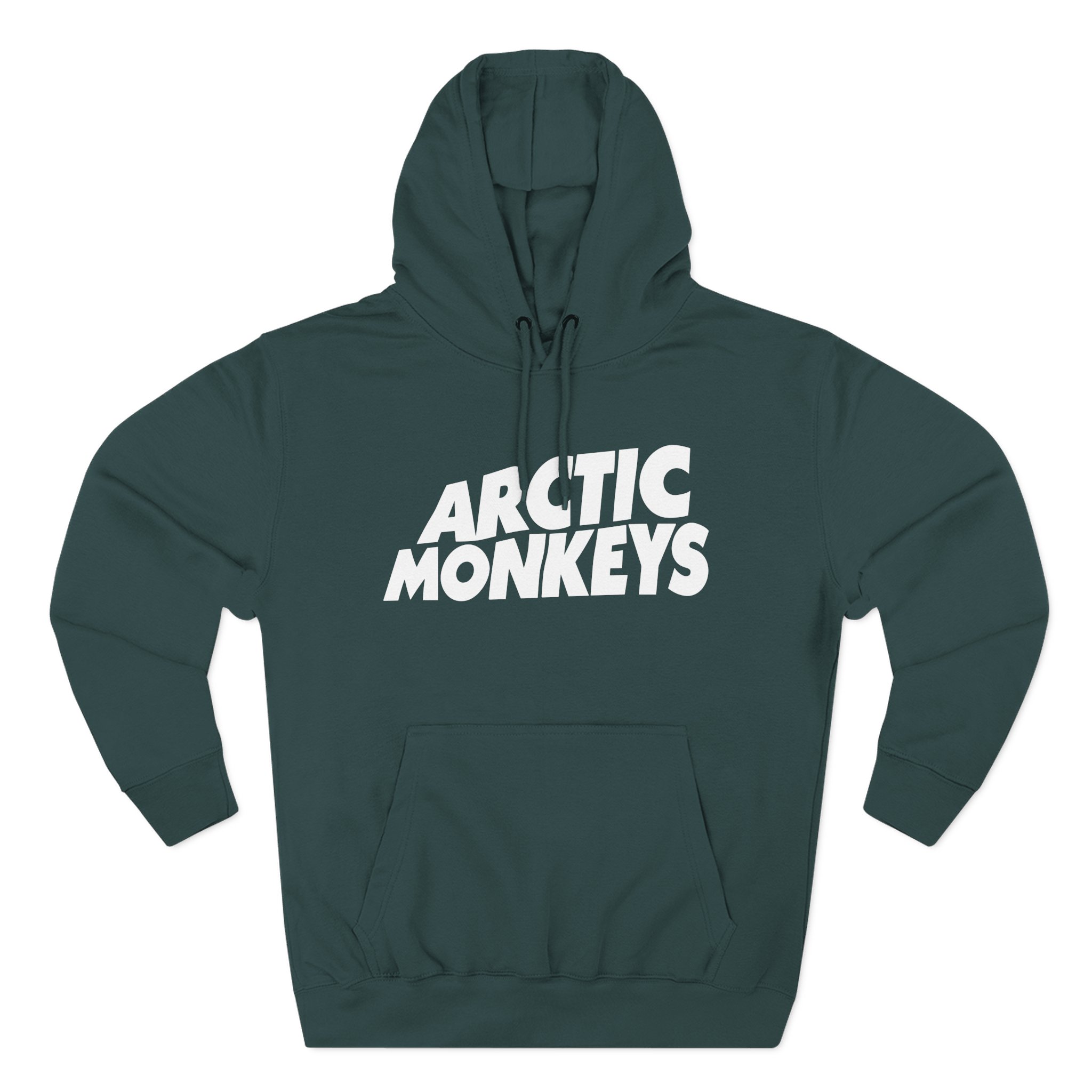Arctic Monkeys Classic Logo Three-Panel Fleece Hoodie
