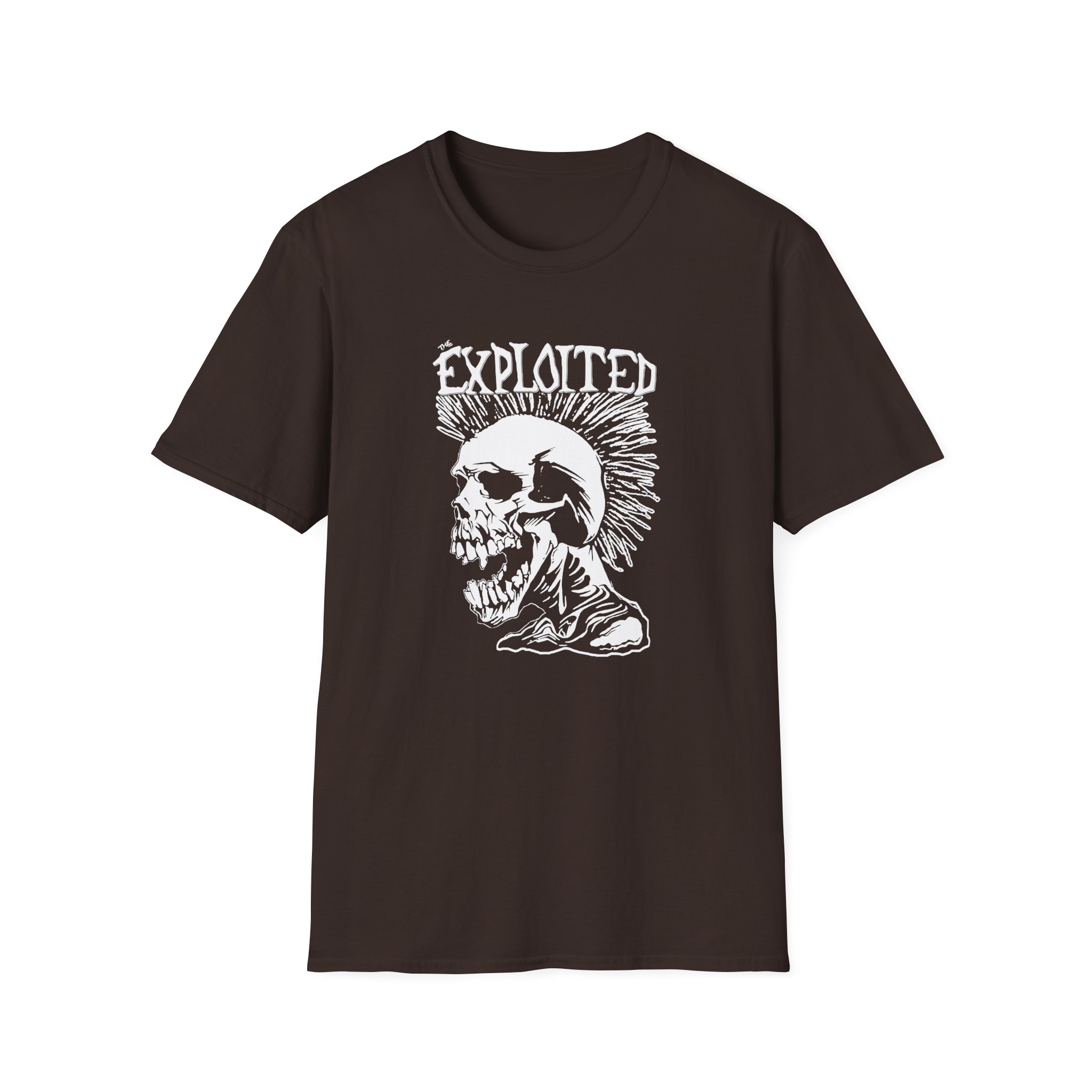 The Exploited Punk Skull Unisex Softstyle T-Shirt