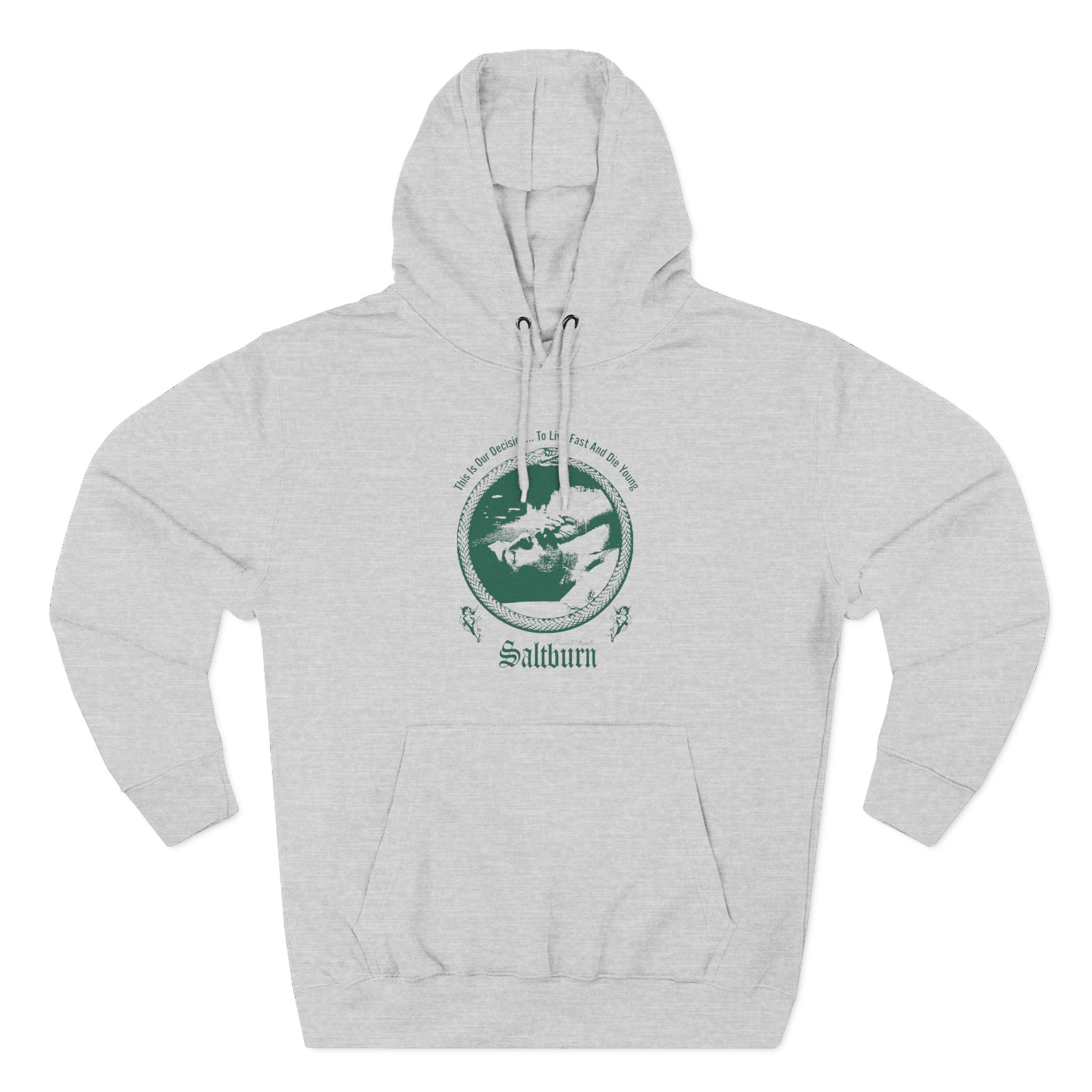 Saltburn This Is Our Derision Three-Panel Fleece Hoodie