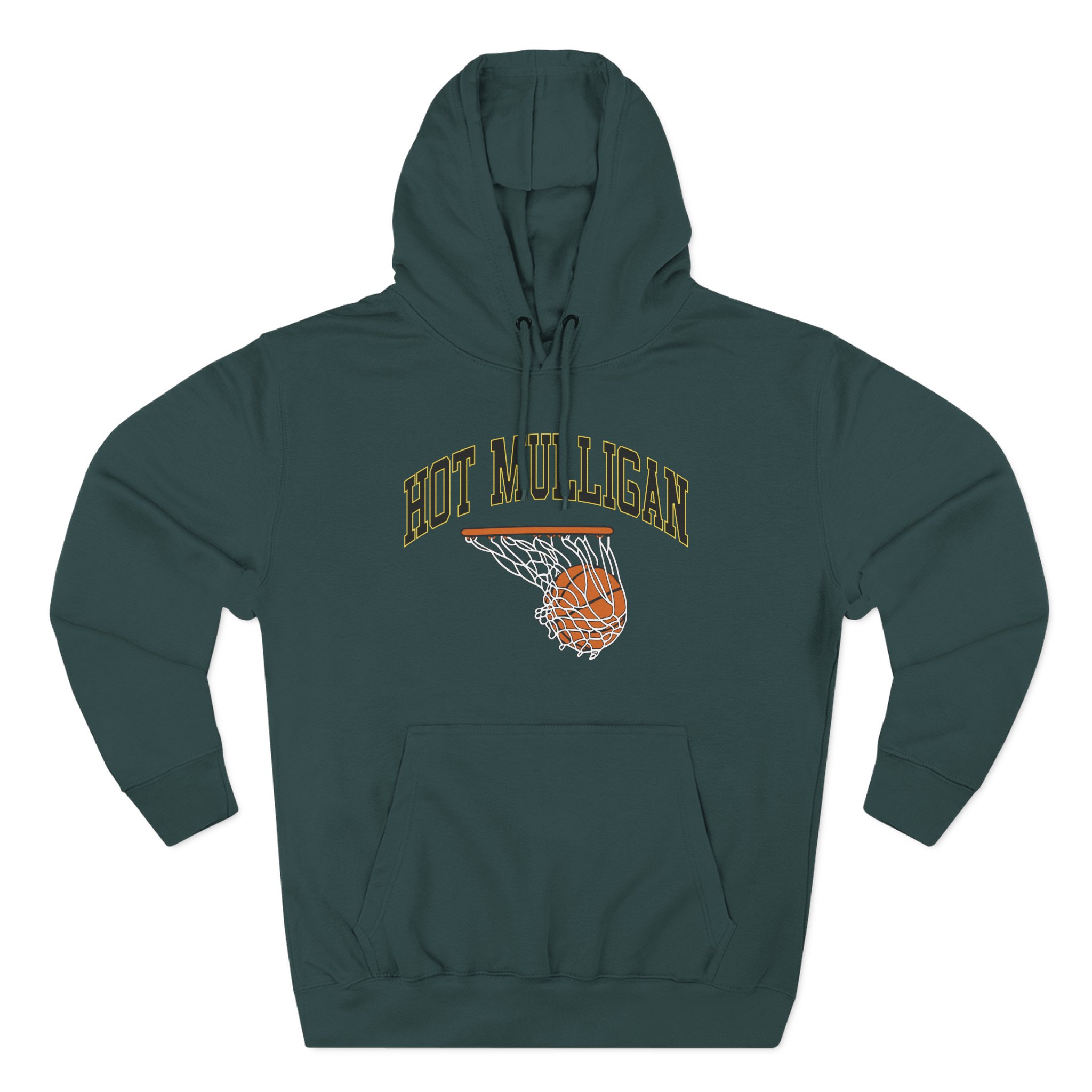 Hot Mulligan Basketball Three-Panel Fleece Hoodie