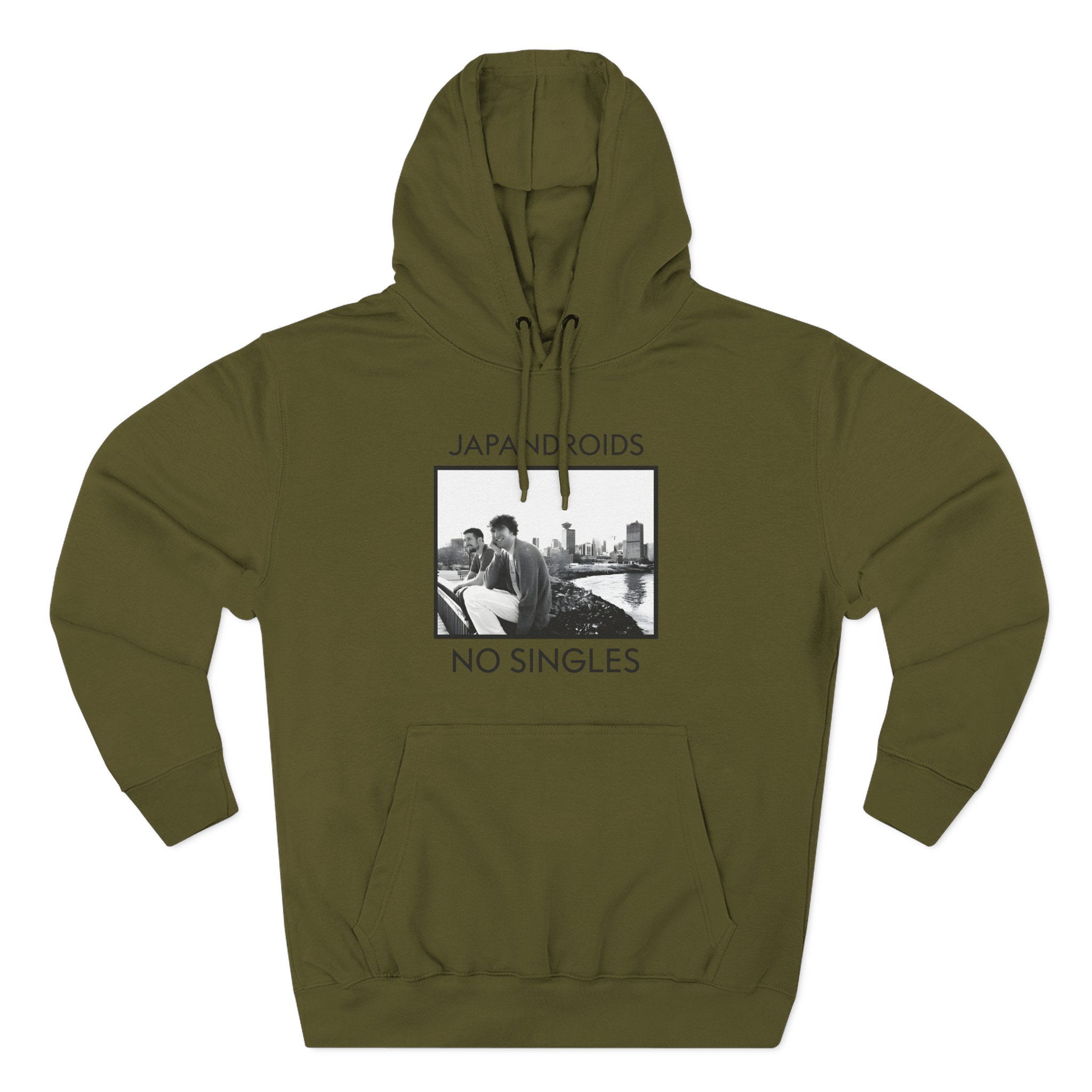 Japandroids No Singles Three-Panel Fleece Hoodie