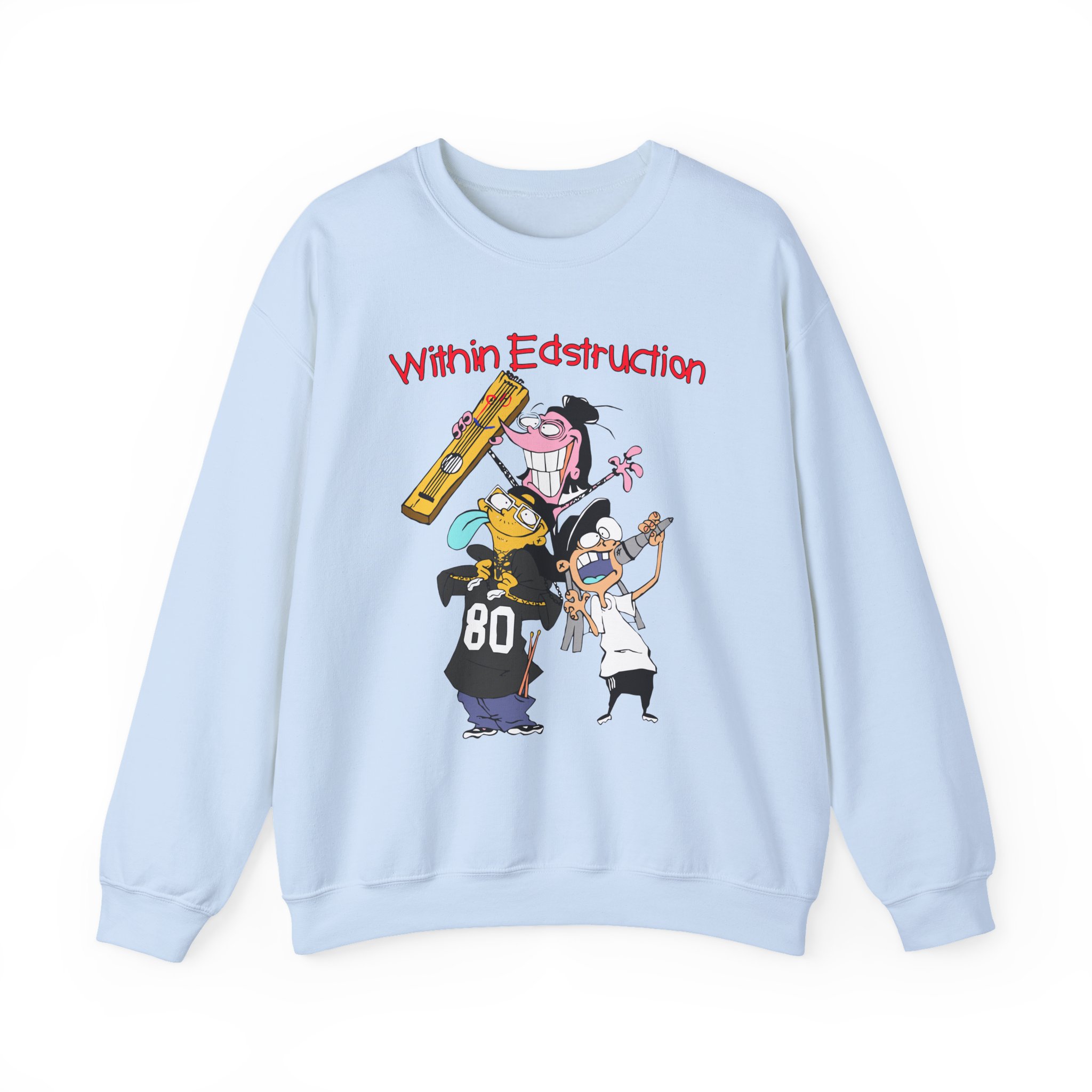 Within Destruction Within Edstruction Unisex Heavy Blend Crewneck Sweatshirt