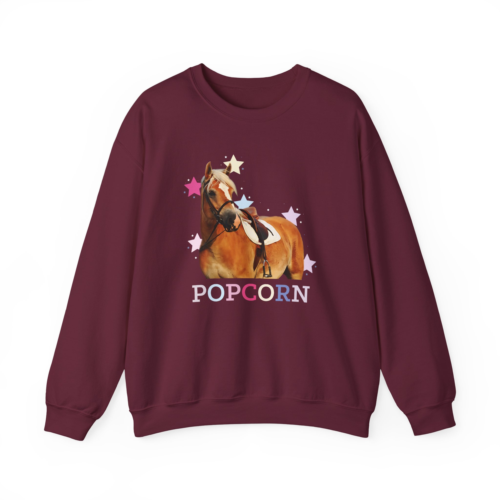 Harlow and Popcorn Stars Unisex Heavy Blendâ„¢ Crewneck Sweatshirt