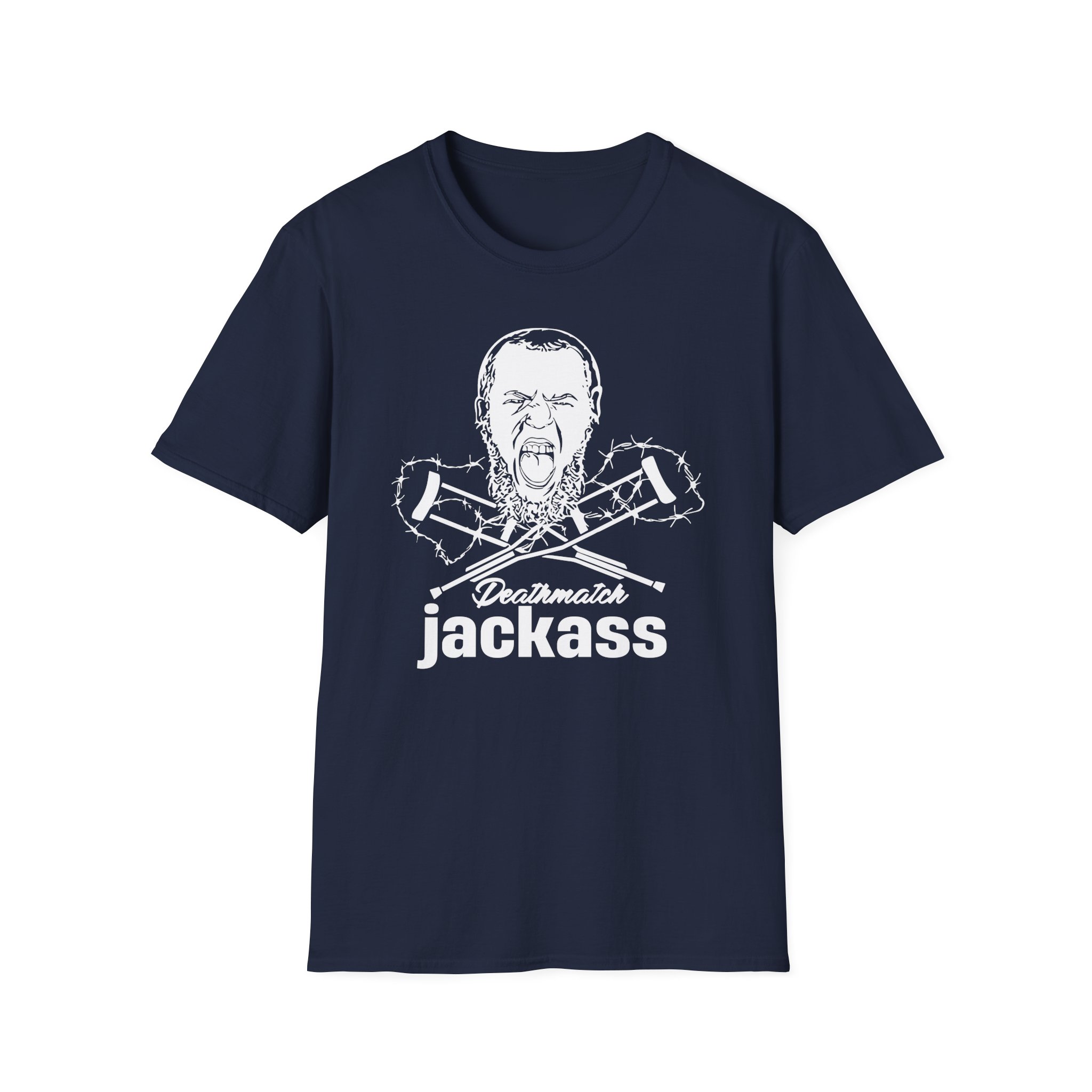 Dale Patricks-deathmatch Jackass Unisex Softstyle T-Shirt