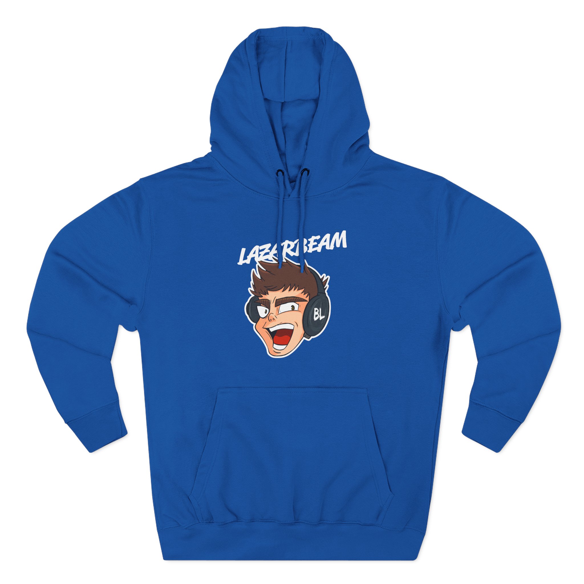 Lazarbeam Three-Panel Fleece Hoodie