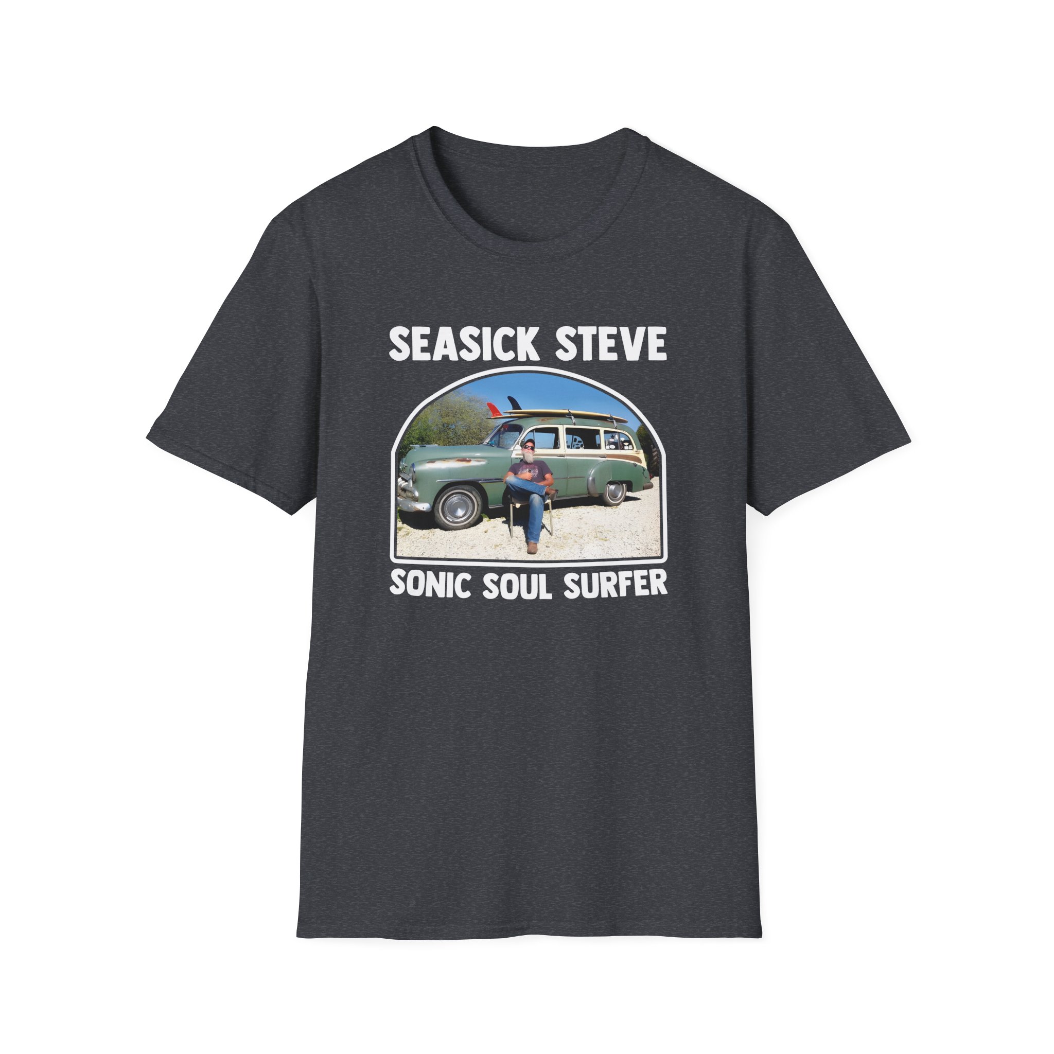 Seasick Steve Sonic Soul Surfer Unisex Softstyle T-Shirt