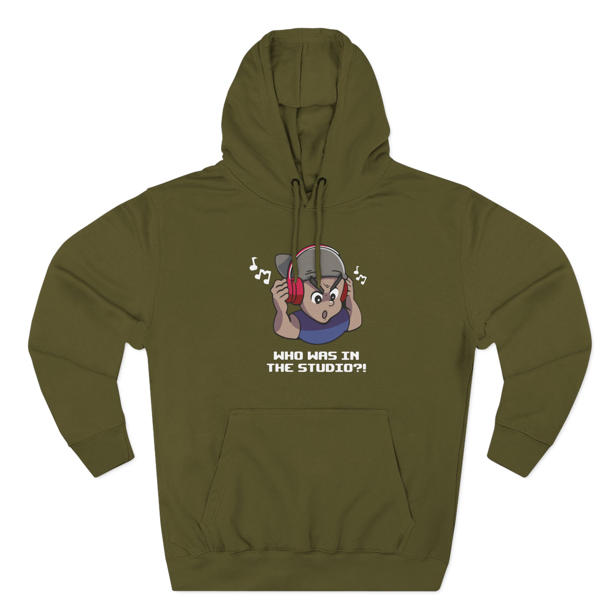 Dashie Who Was in the Studio Three-Panel Fleece Hoodie