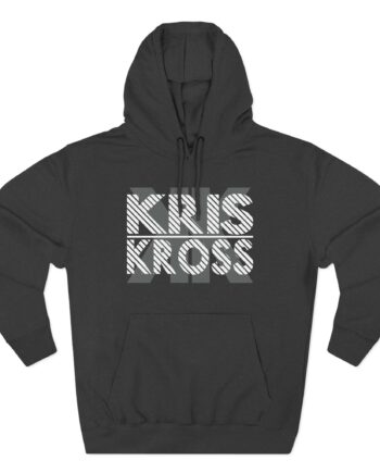Vintage 90s Kiss Kross Three-Panel Fleece Hoodie