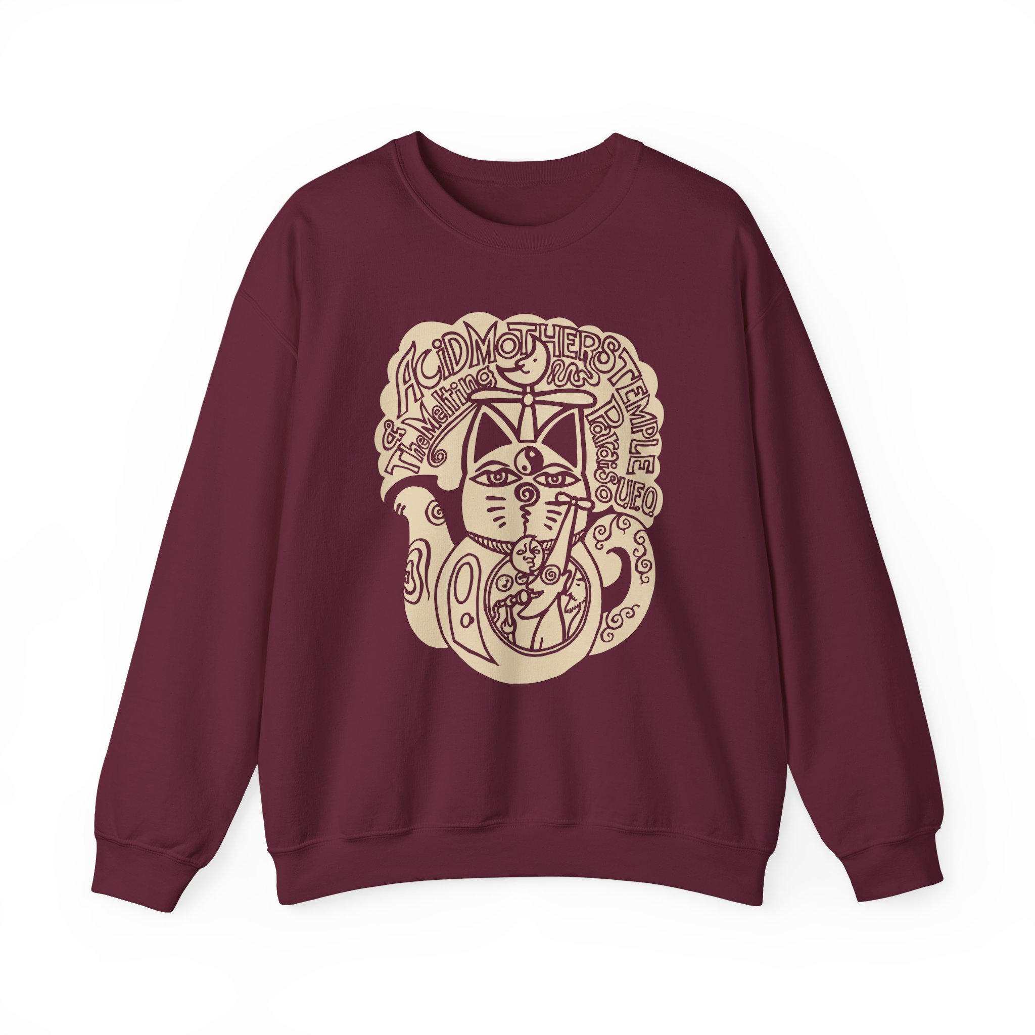 Acid Mothers Temple Unisex Heavy Blendâ„¢ Crewneck Sweatshirt