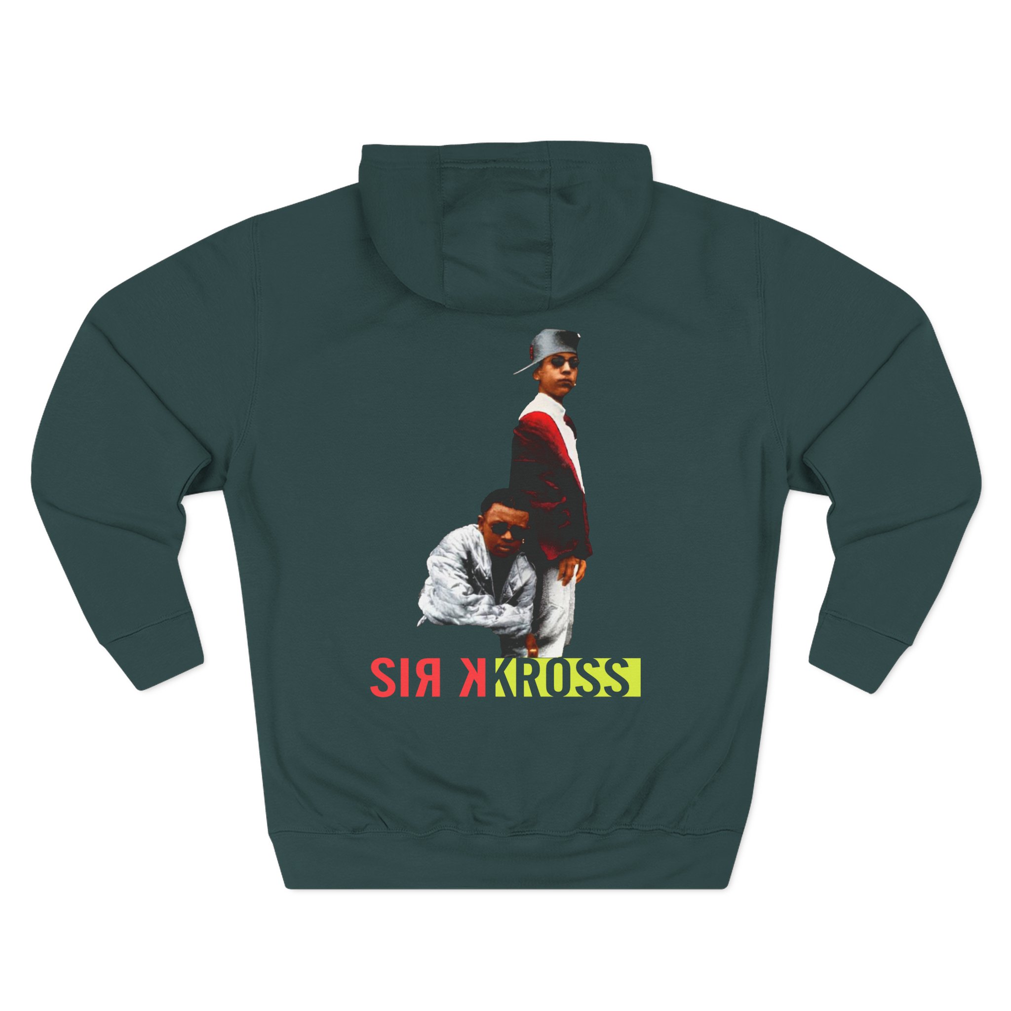 Vintage 90s Kris Kross Hip Hop Duo Three-Panel Fleece Hoodie