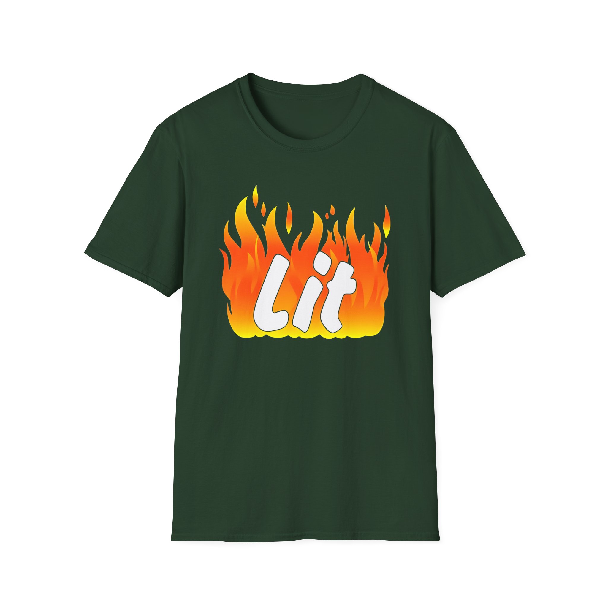 Dobre brothers Lit fire Unisex Softstyle T-Shirt
