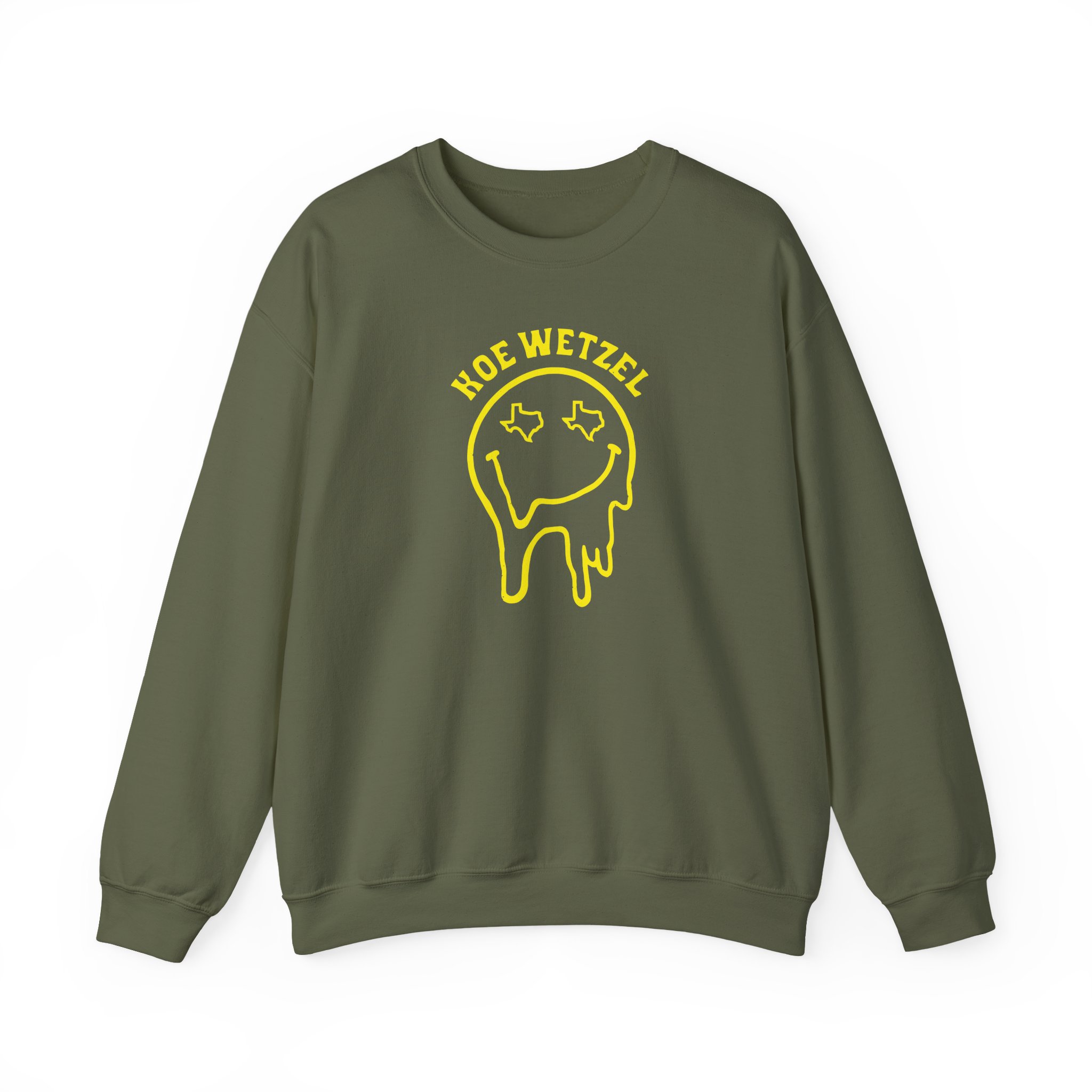 Koe Wetzel Drippy Smiley Unisex Heavy Blendâ„¢ Crewneck Sweatshirt