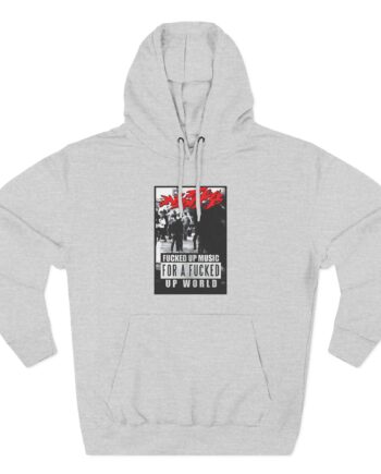 Nasty Riot Three-Panel Fleece Hoodie